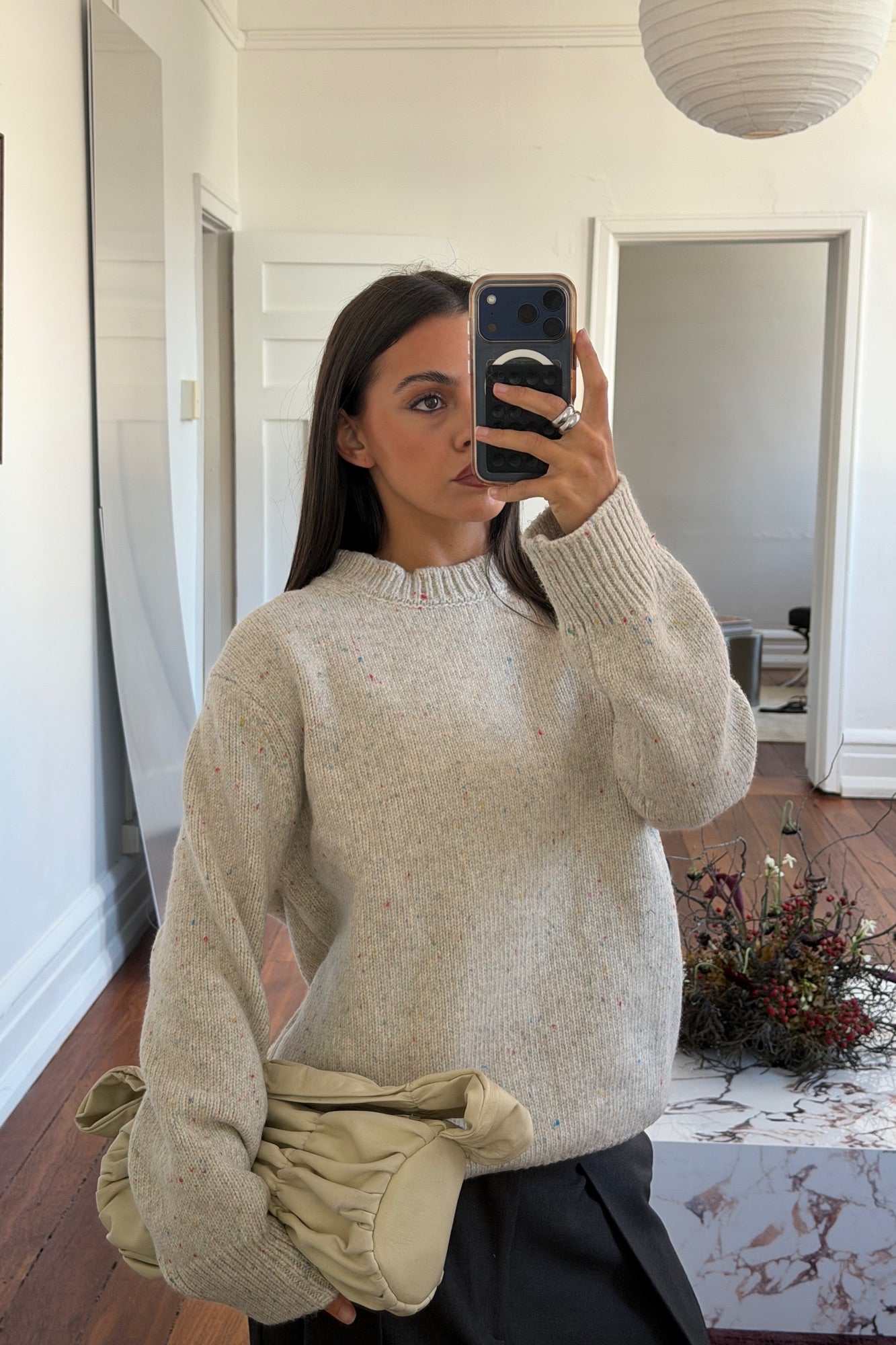 Marlow Knitted Sweater Cream