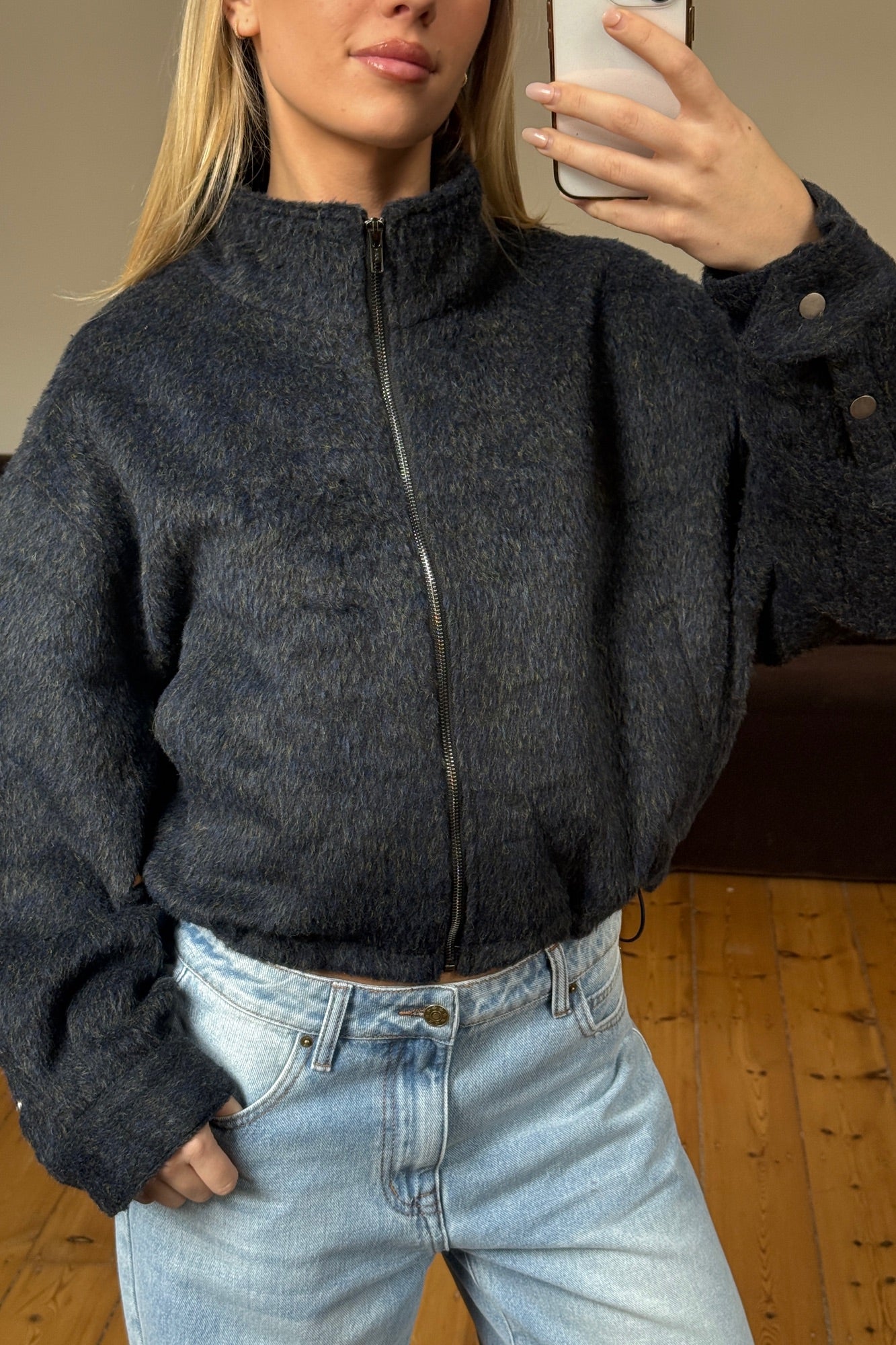 Preslie Bomber Deep Ocean