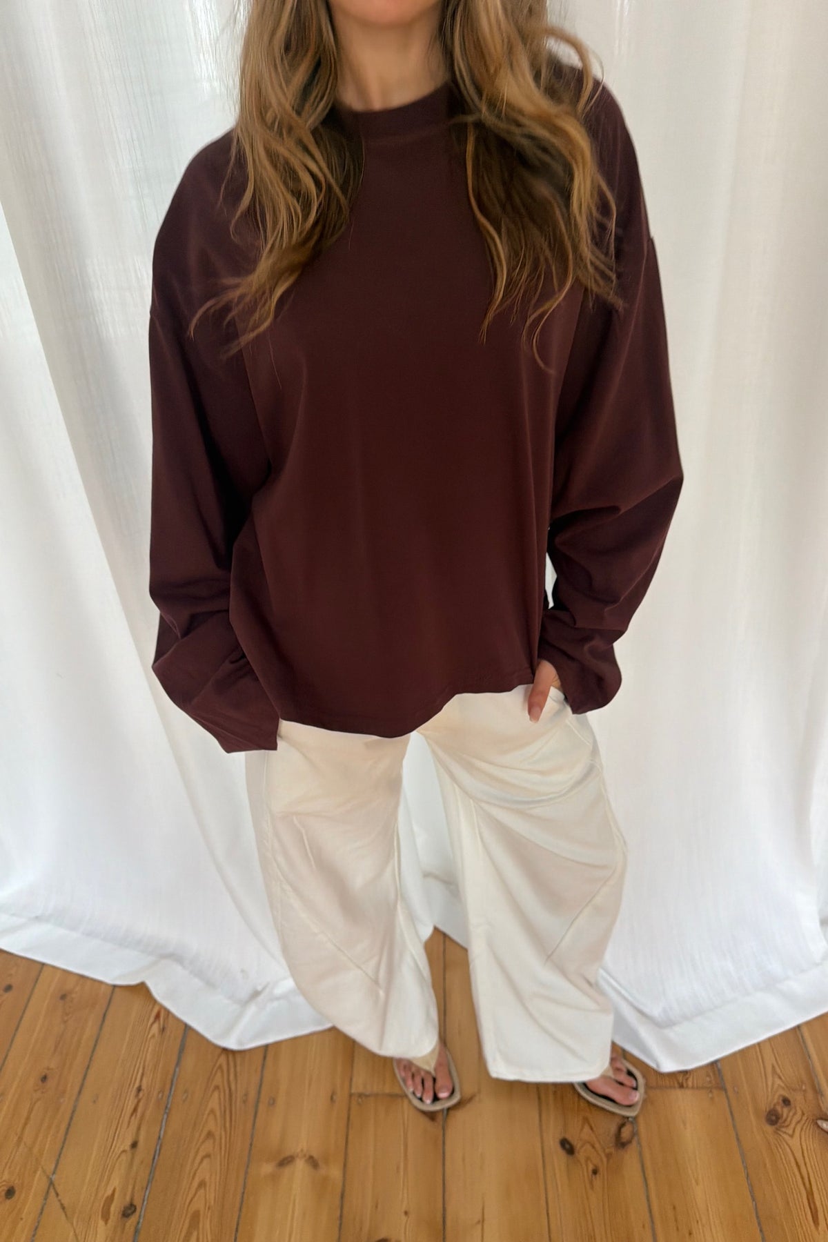 Bloom Long Sleeve Cinnamon