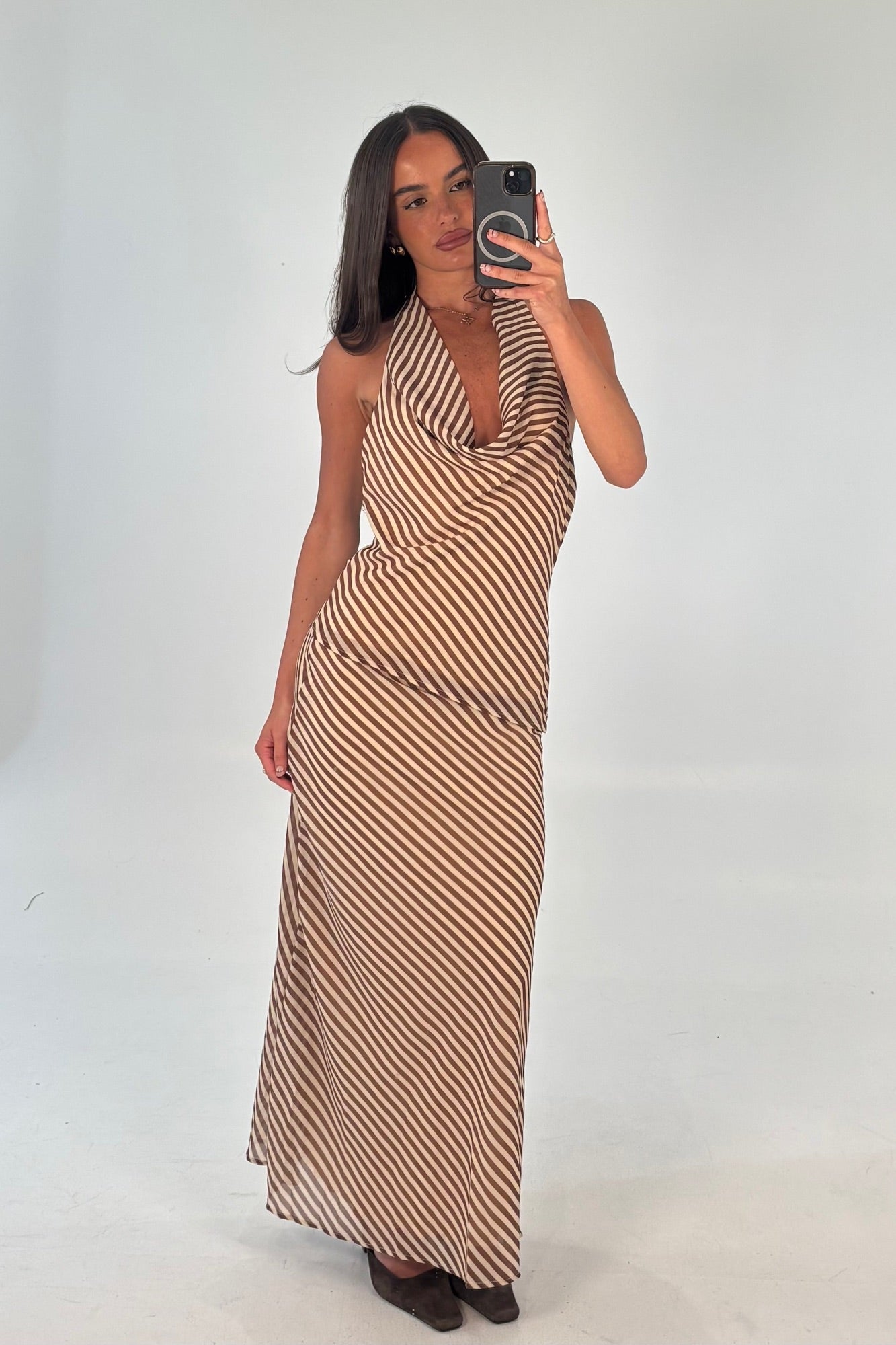 Lianna Maxi Skirt Tiramisu