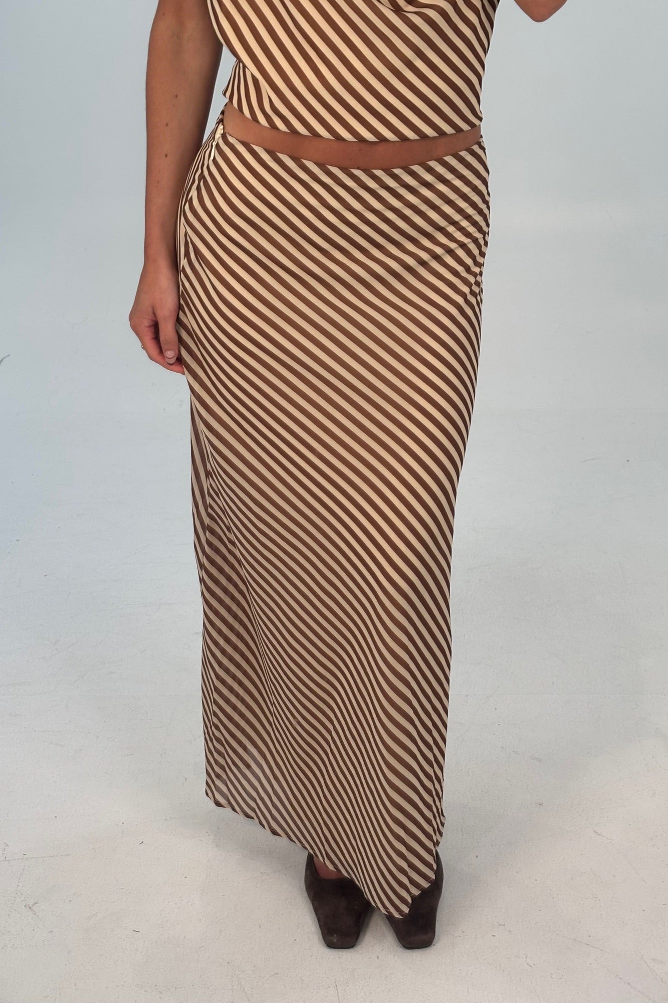 Lianna Maxi Skirt Tiramisu