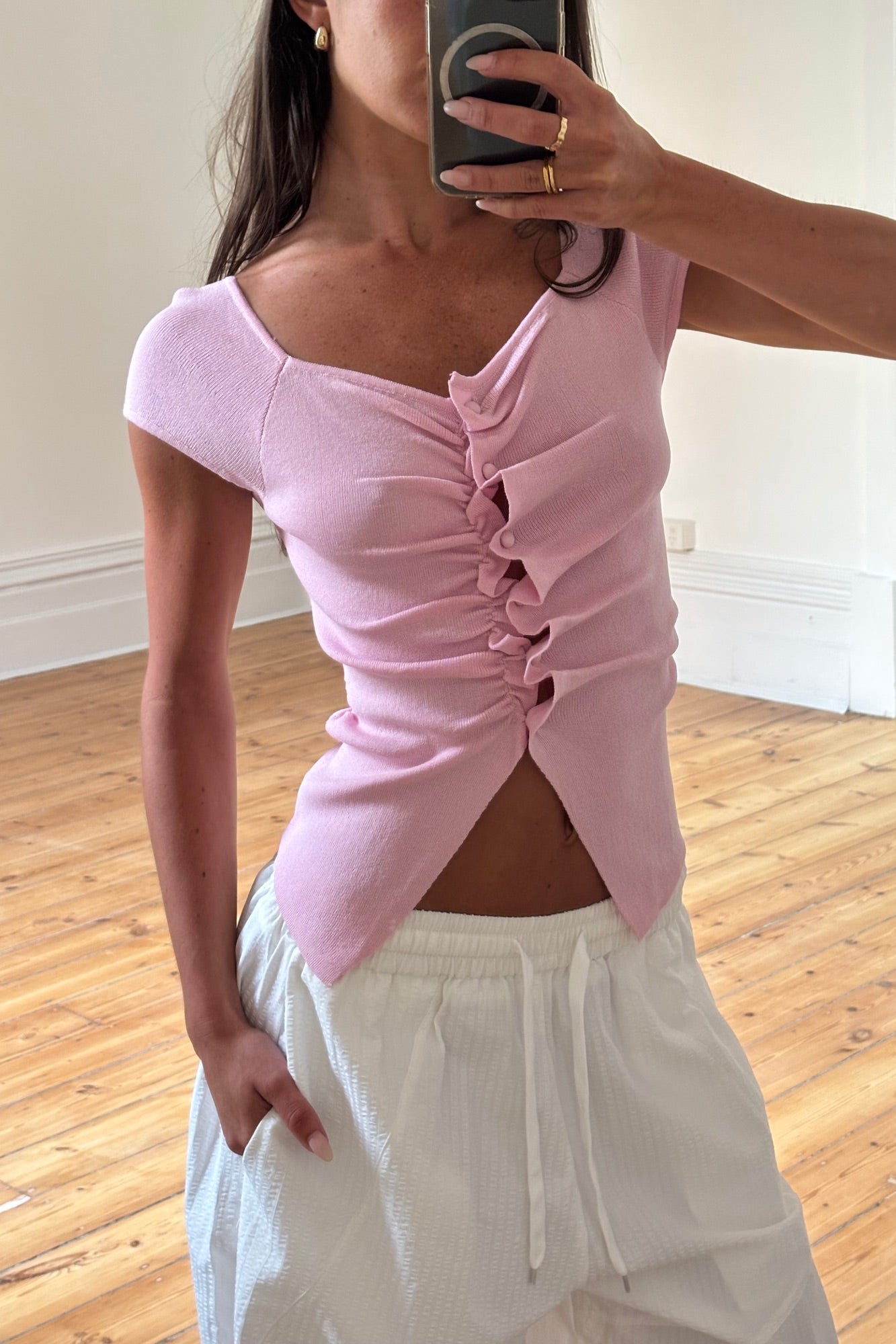 Lilly Button Up Candy