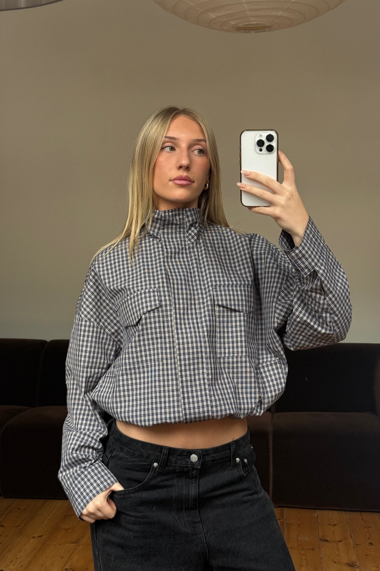 Hampton Bomber Plaid
