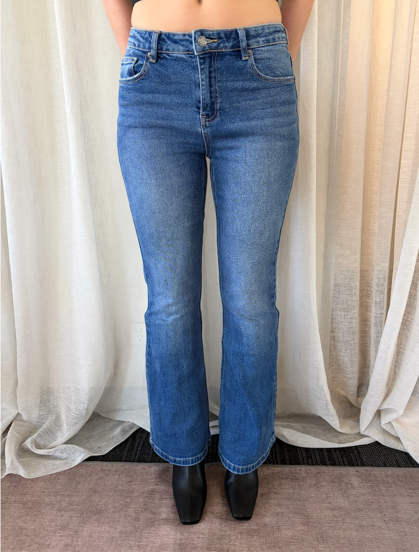 Sierra Jean Mid Blue