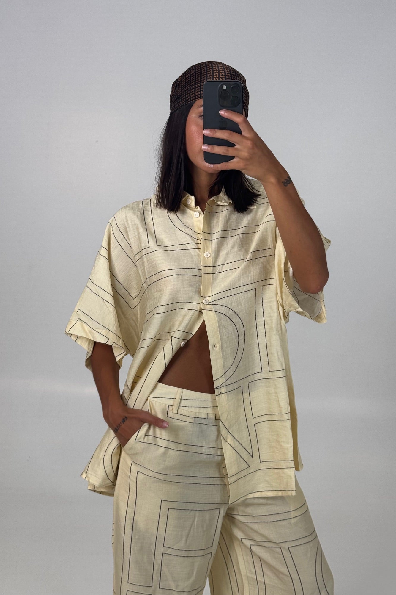 Tassie Top Cream - FINAL SALE