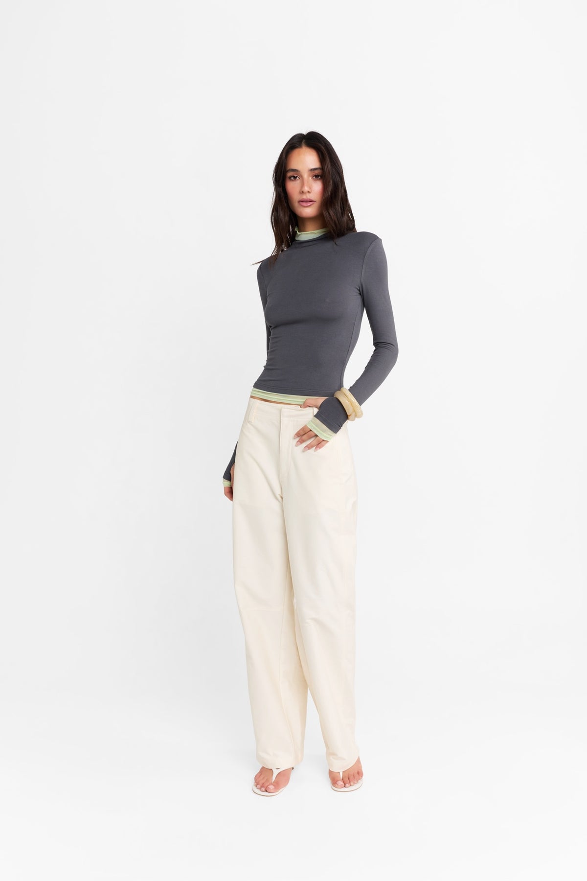 Dasha Top Charcoal