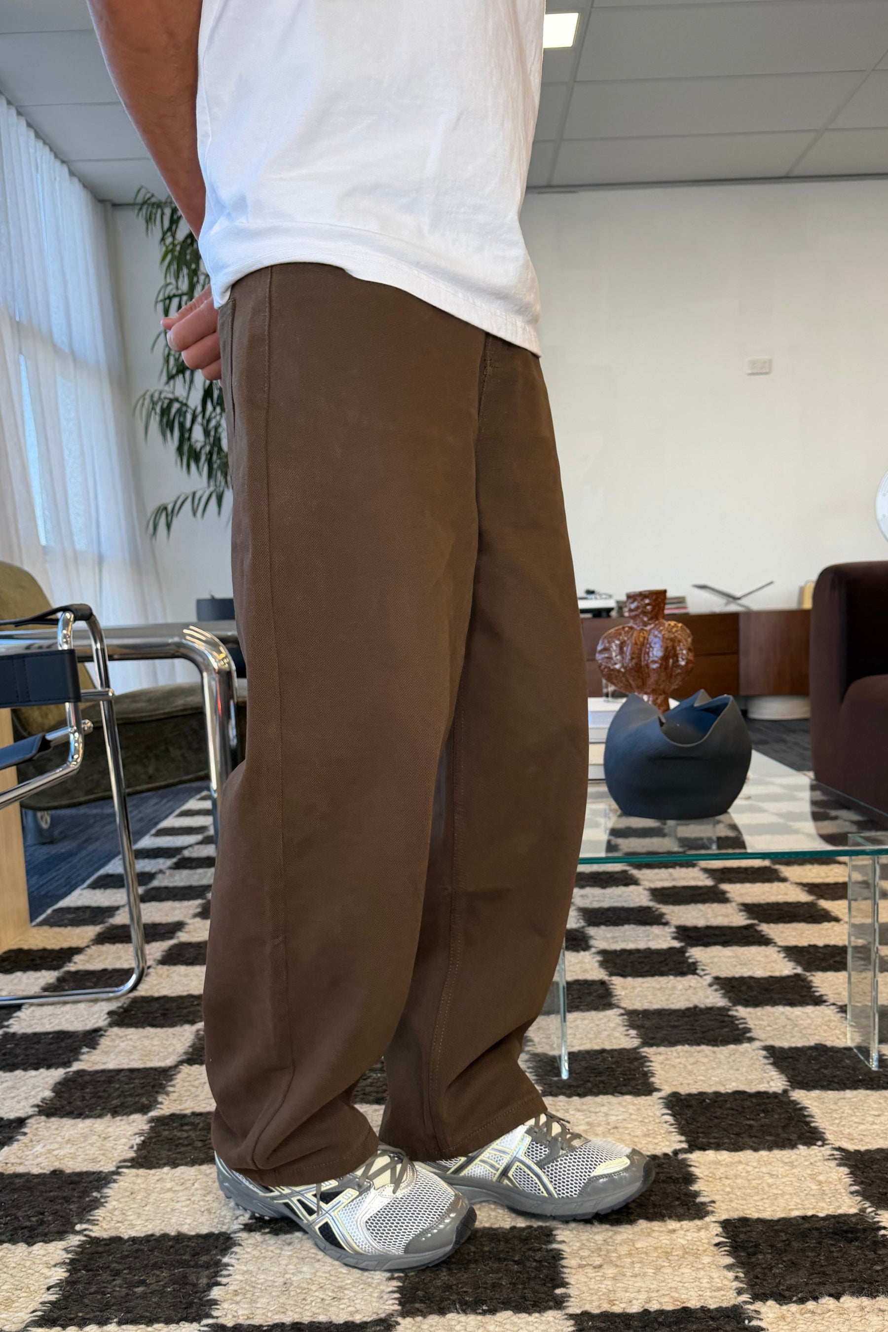 Newtown Baggy Denim Chocolate