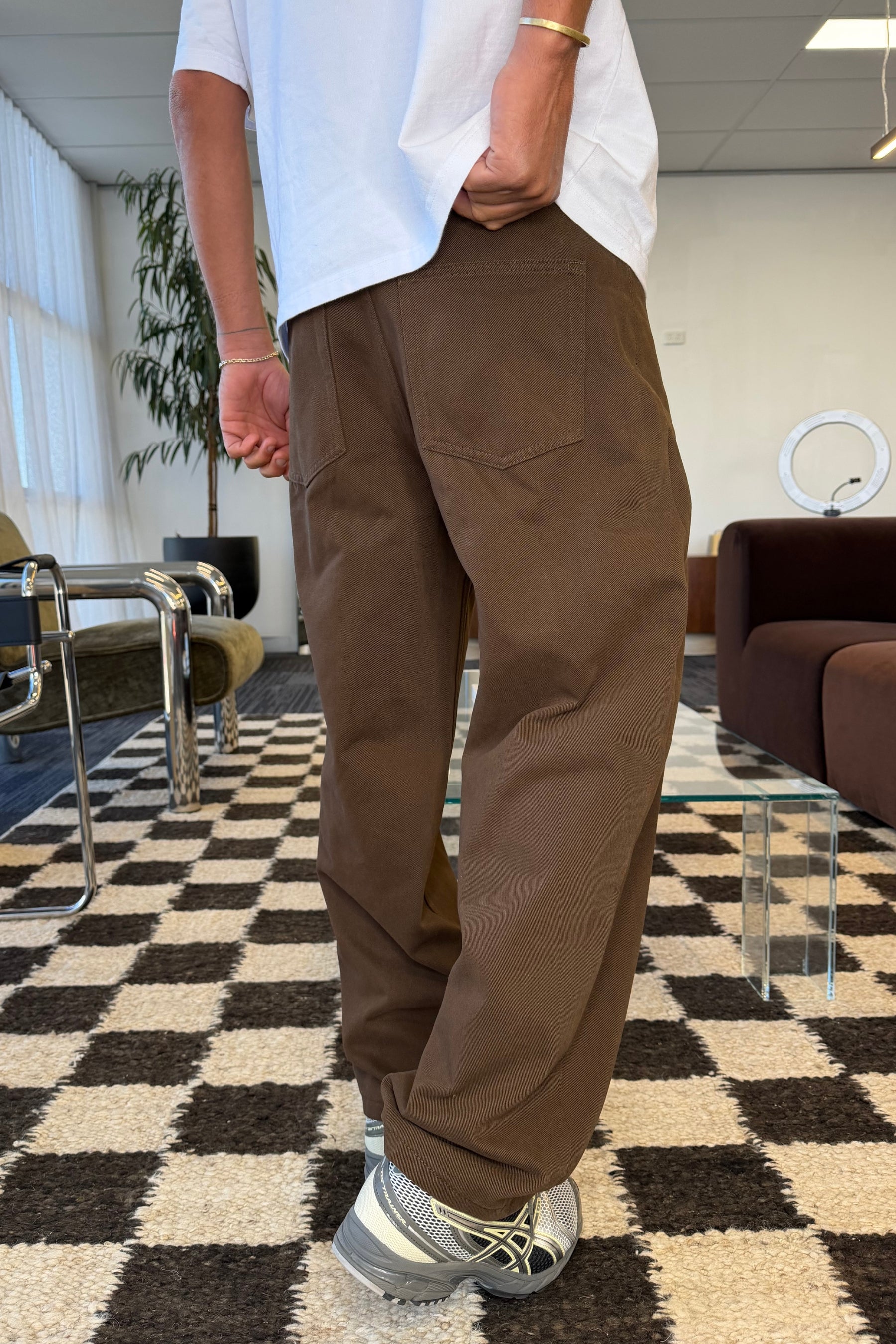 Newtown Baggy Denim Chocolate