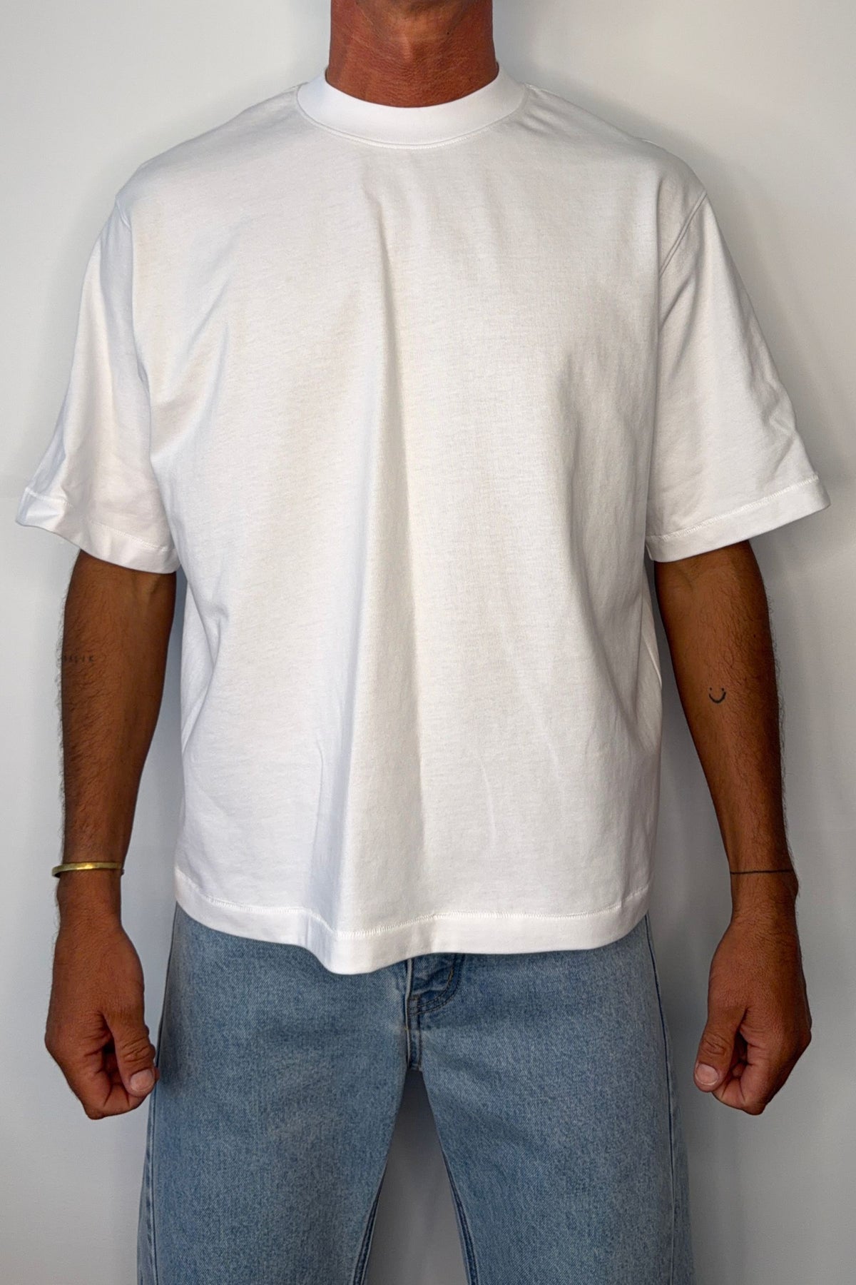 Dan Buttery Cotton Tee White