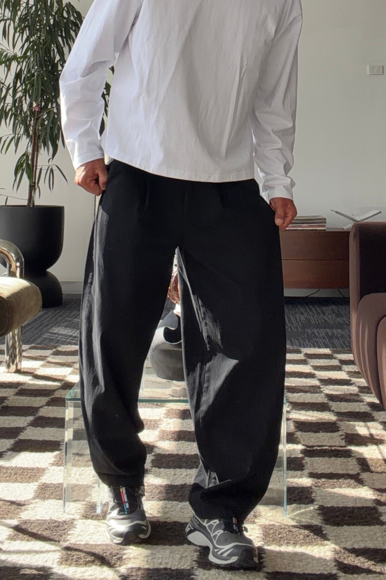 Harris Relaxed Pant Black