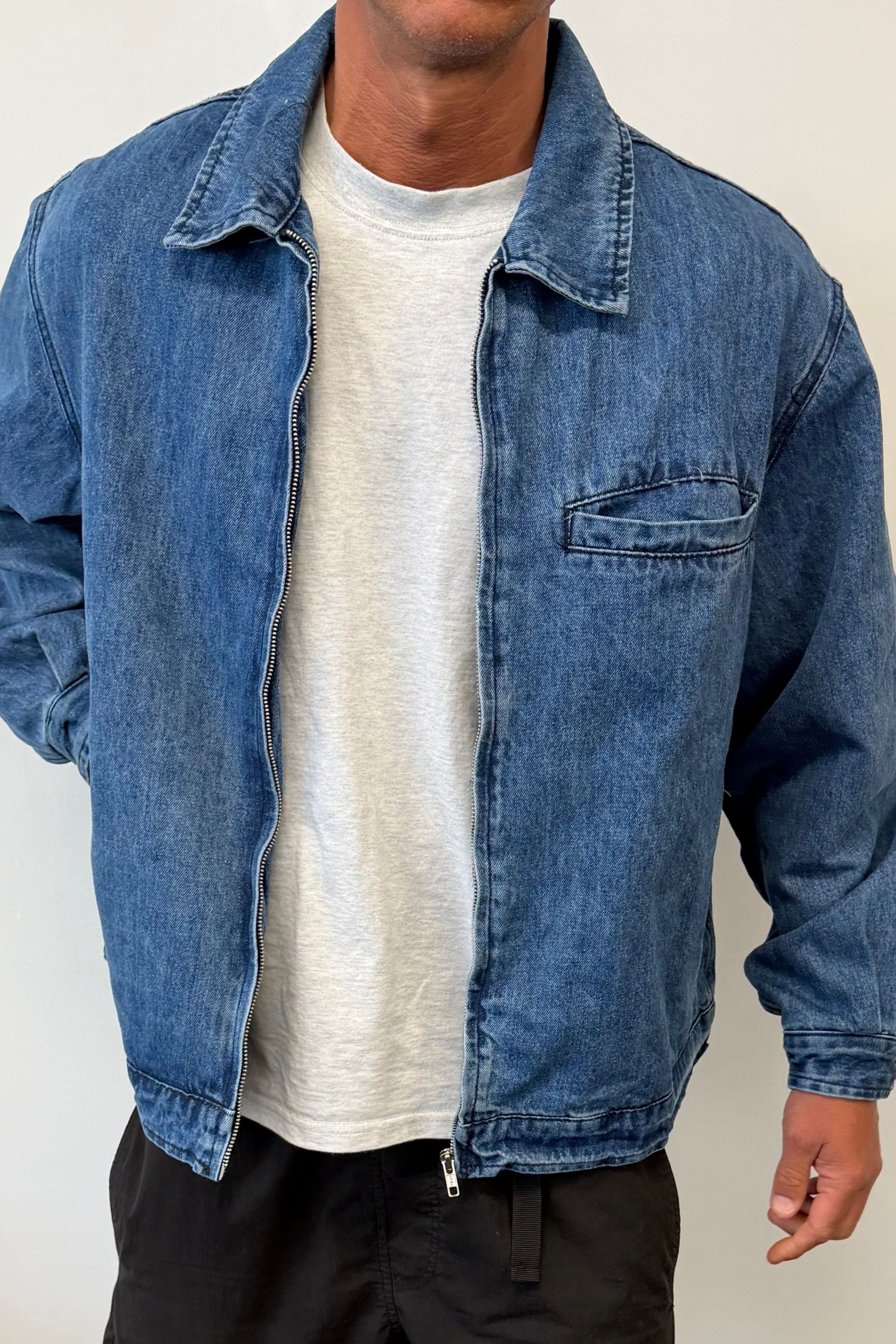 NTH Denim Lined Jacket Blue