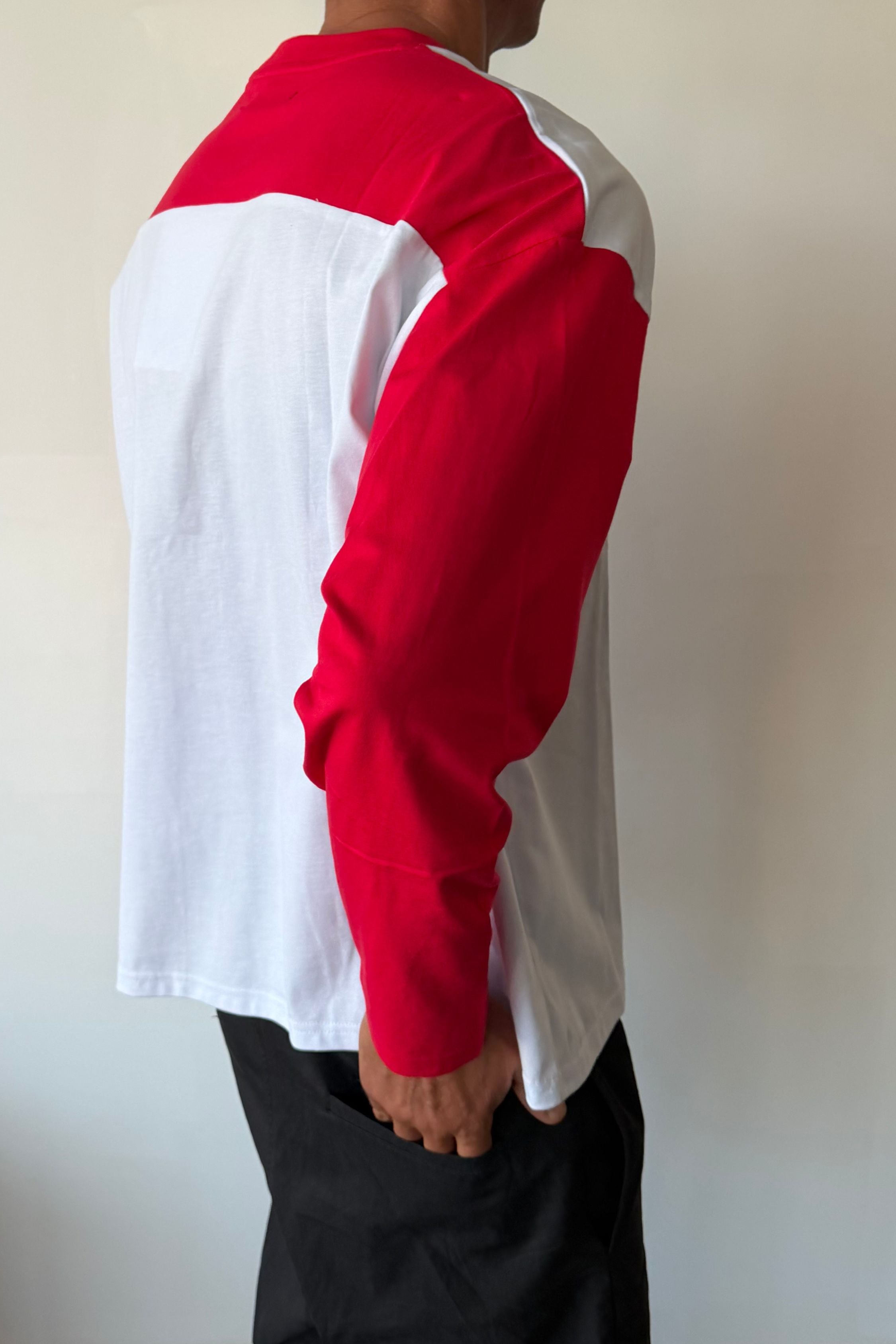 Raglan Long Sleeve Red