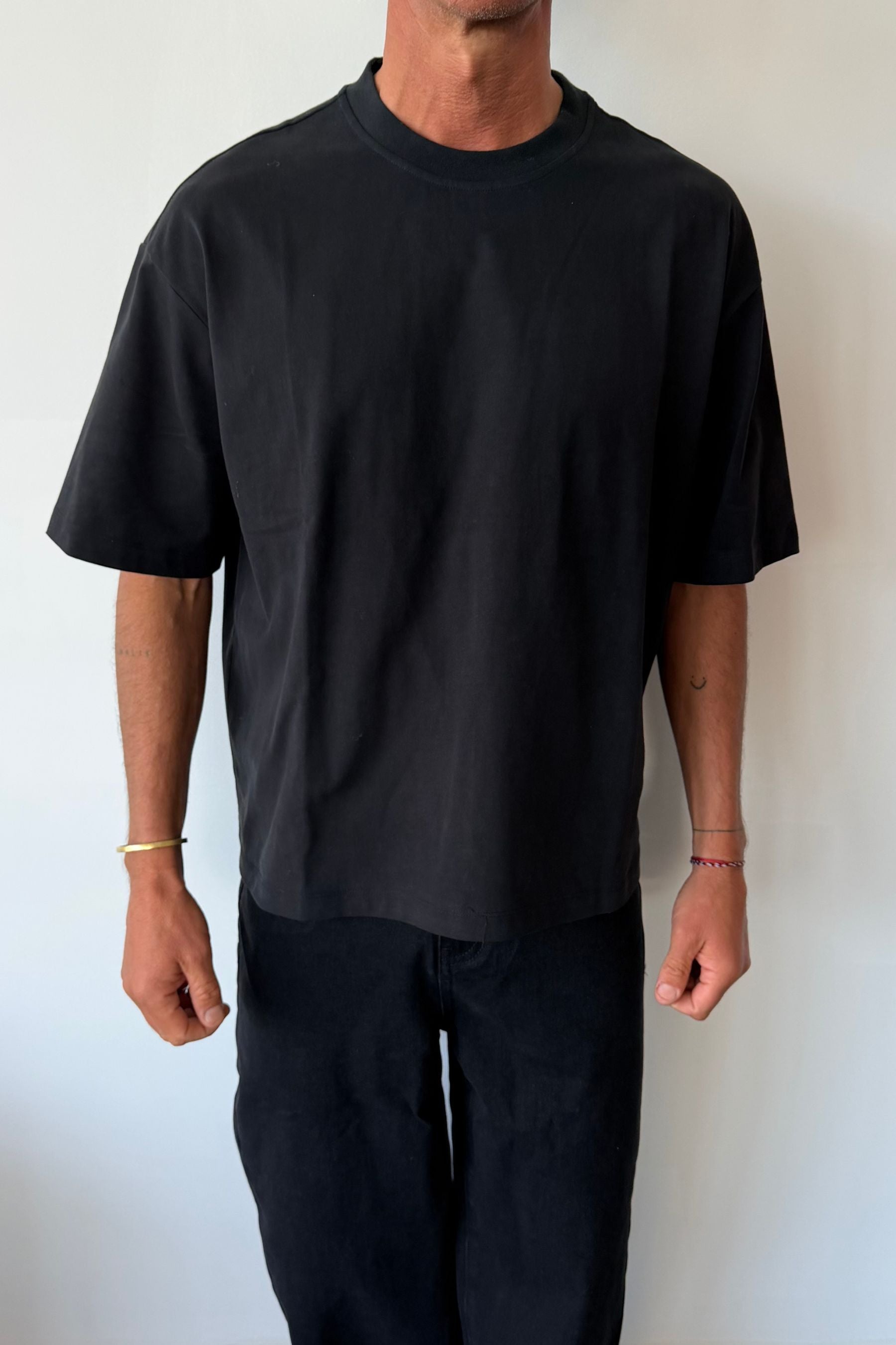 230G Cotton Premium Tee Black