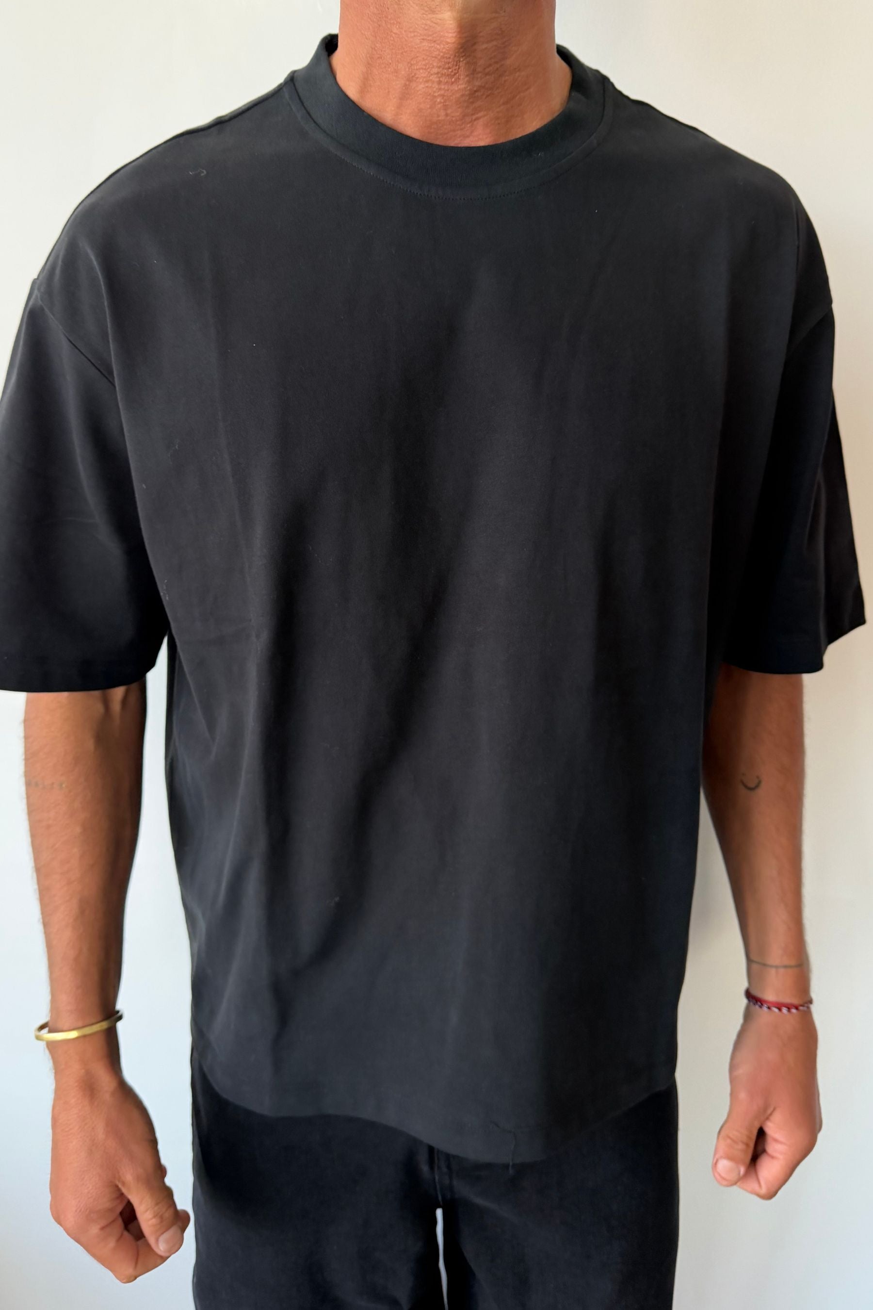 230G Cotton Premium Tee Black