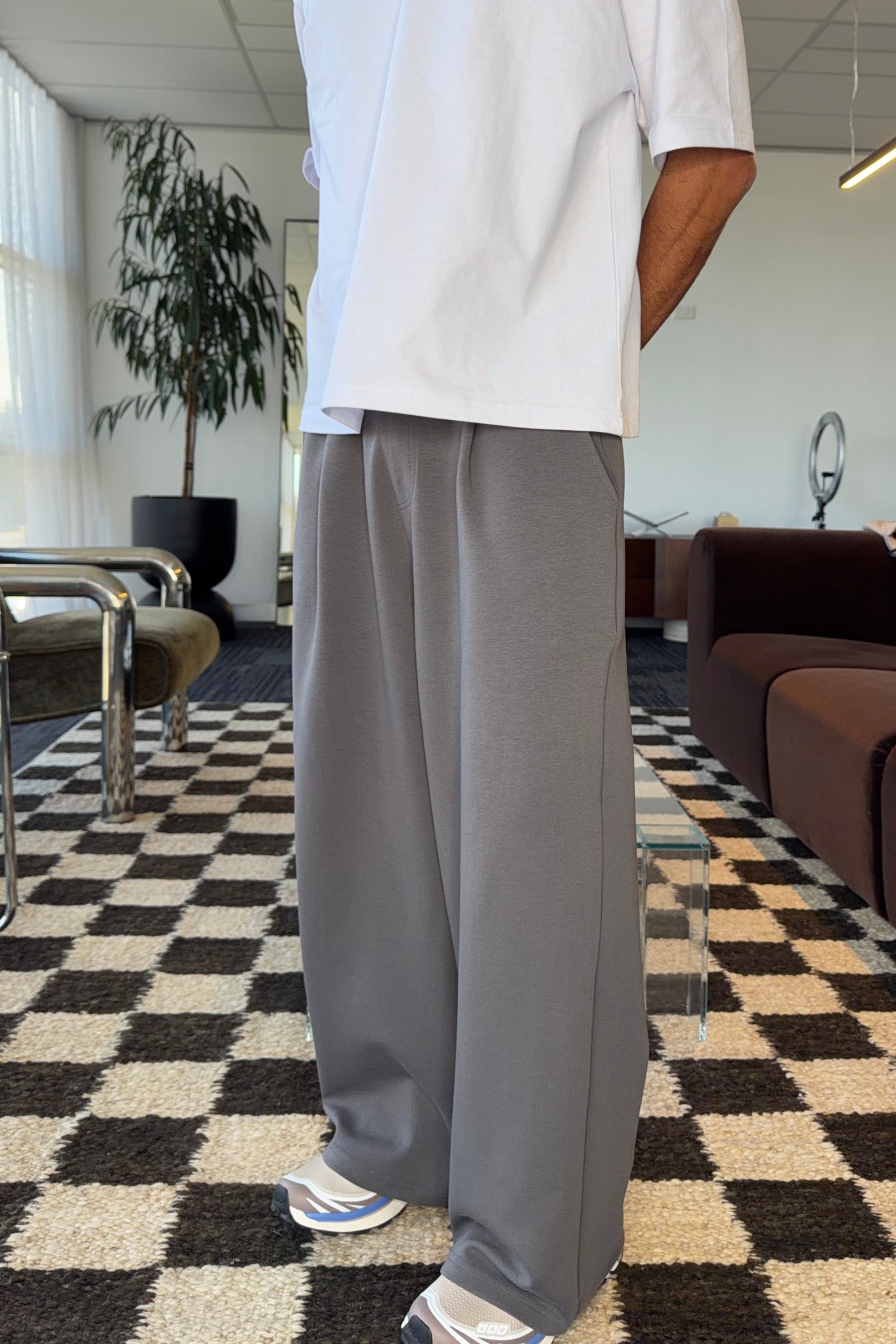 Carter Track Pant Dark Grey