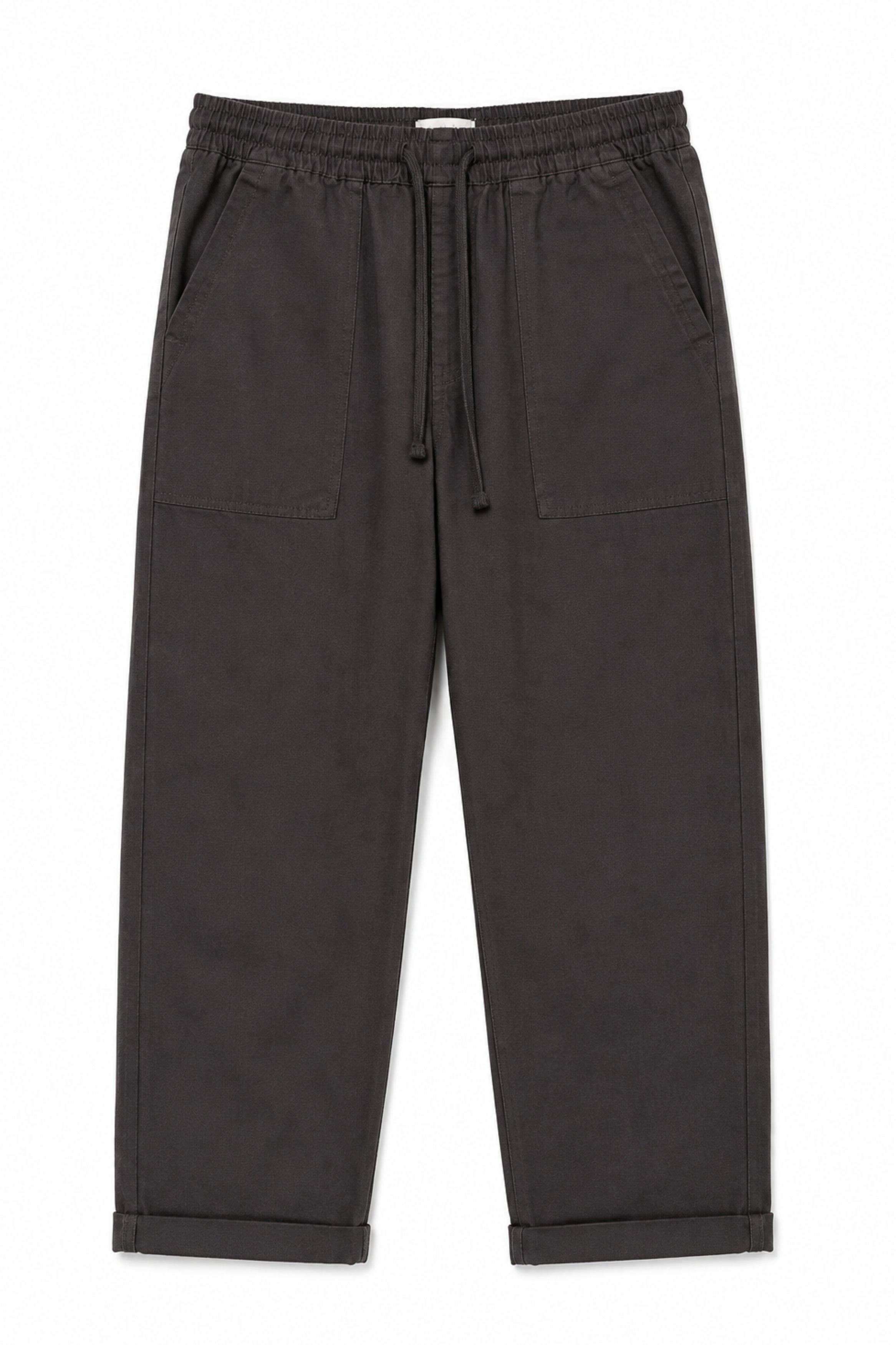 Cooper Straight Cotton Pant Black