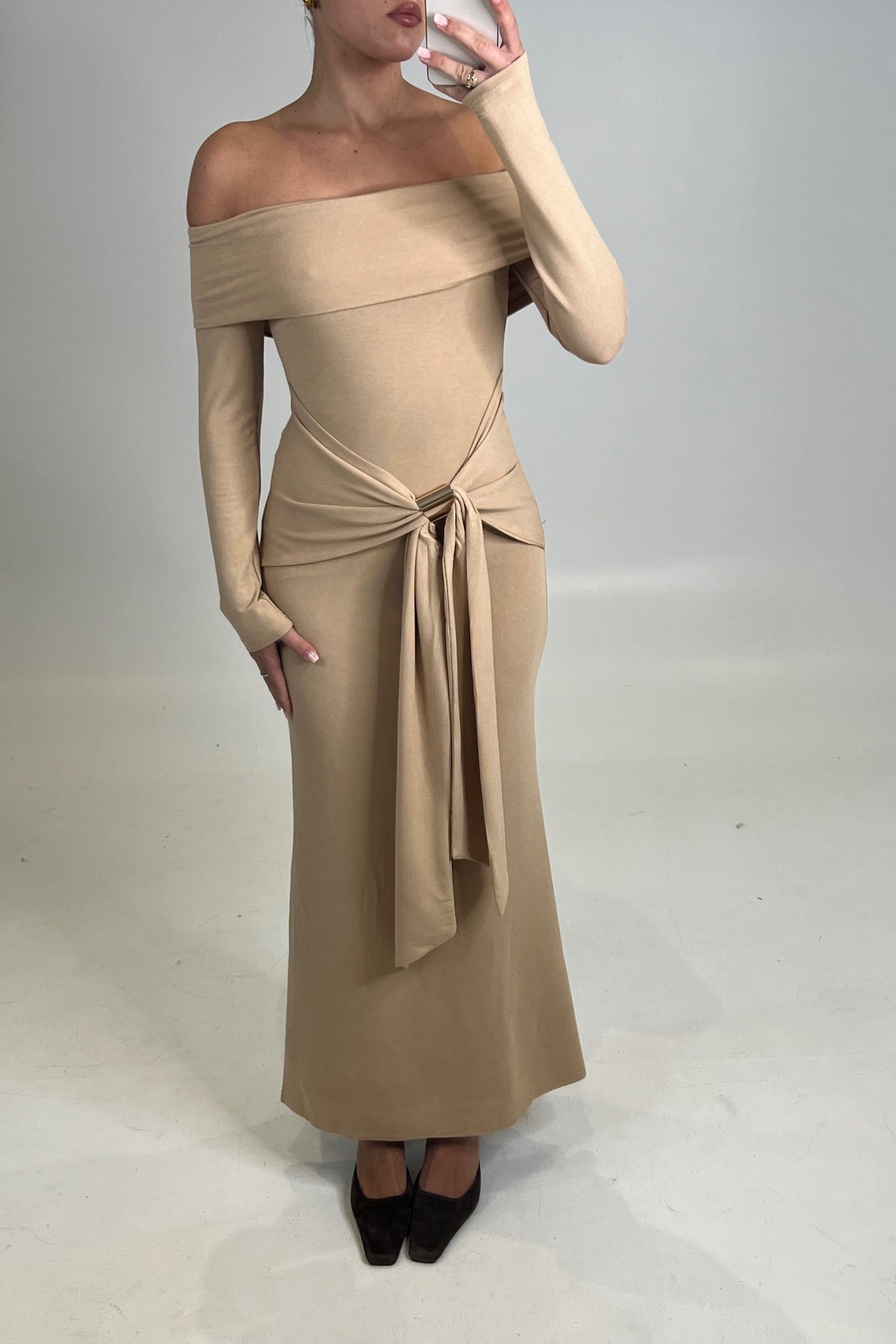Waiora Maxi Dress Sand