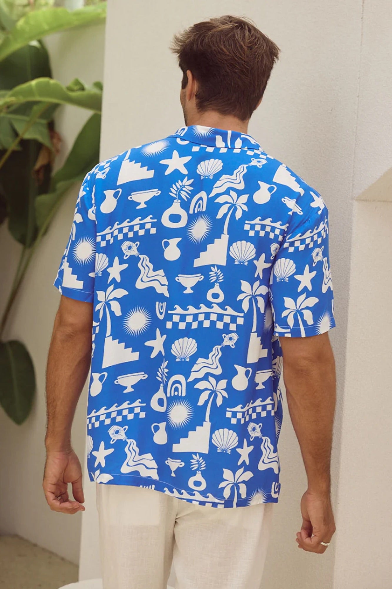 Matty Shirt Blue/White