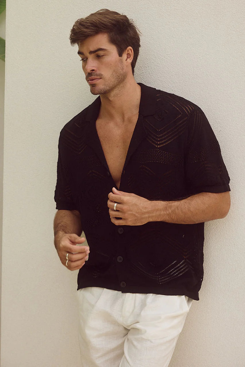 Liam Shirt Black