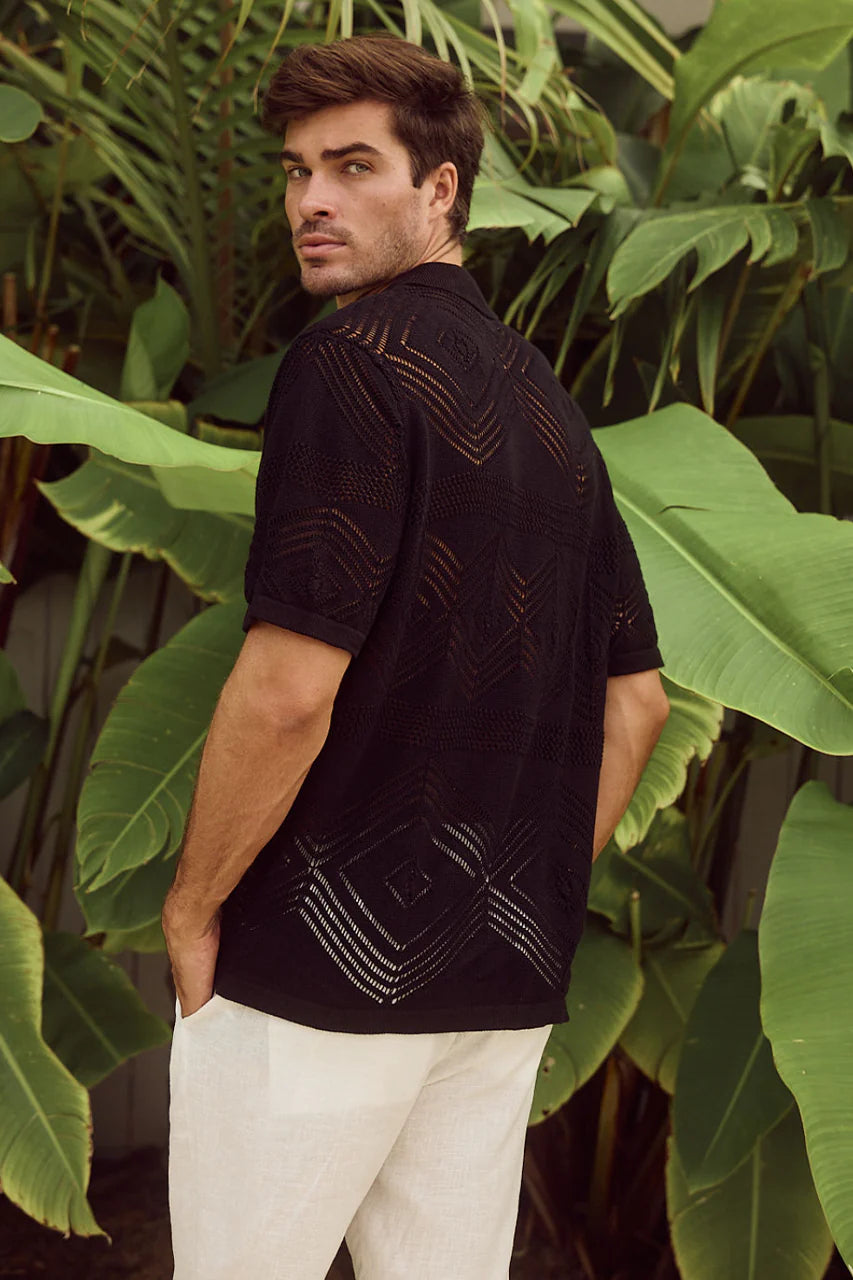 Liam Shirt Black