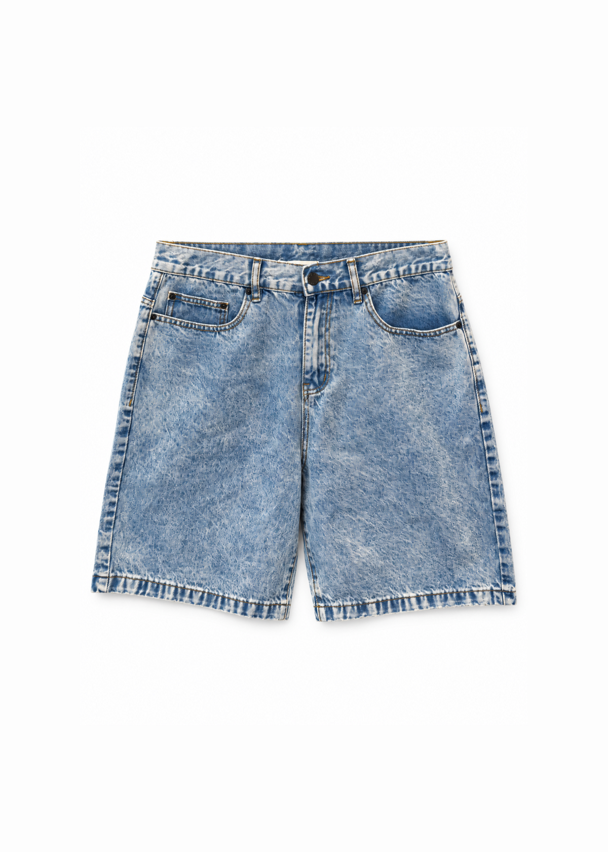 Nick Relaxed Denim Short Ocean