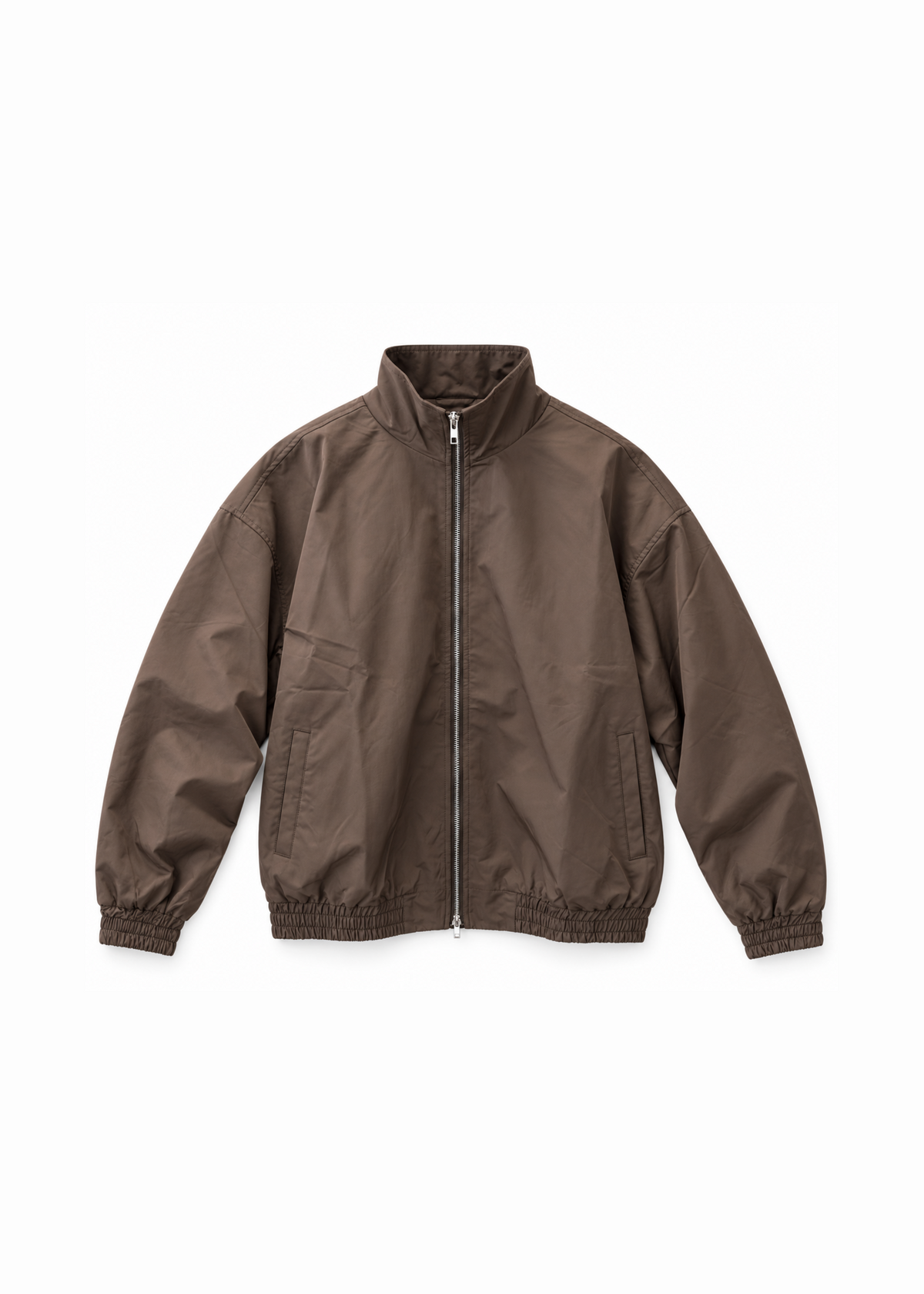 Collar Zip Jacket Choc