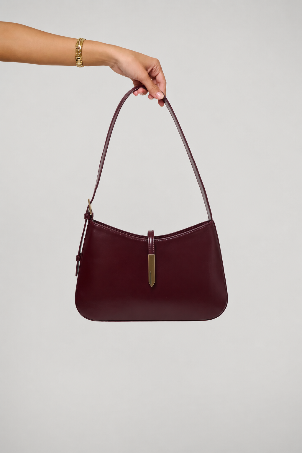 Bergman Shoulder Bag Berry Shine