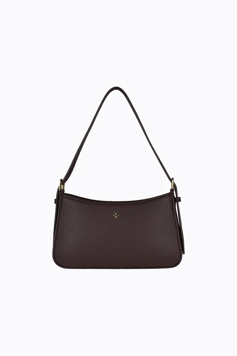 Lilu Shoulder Bag Chocolate Pebble