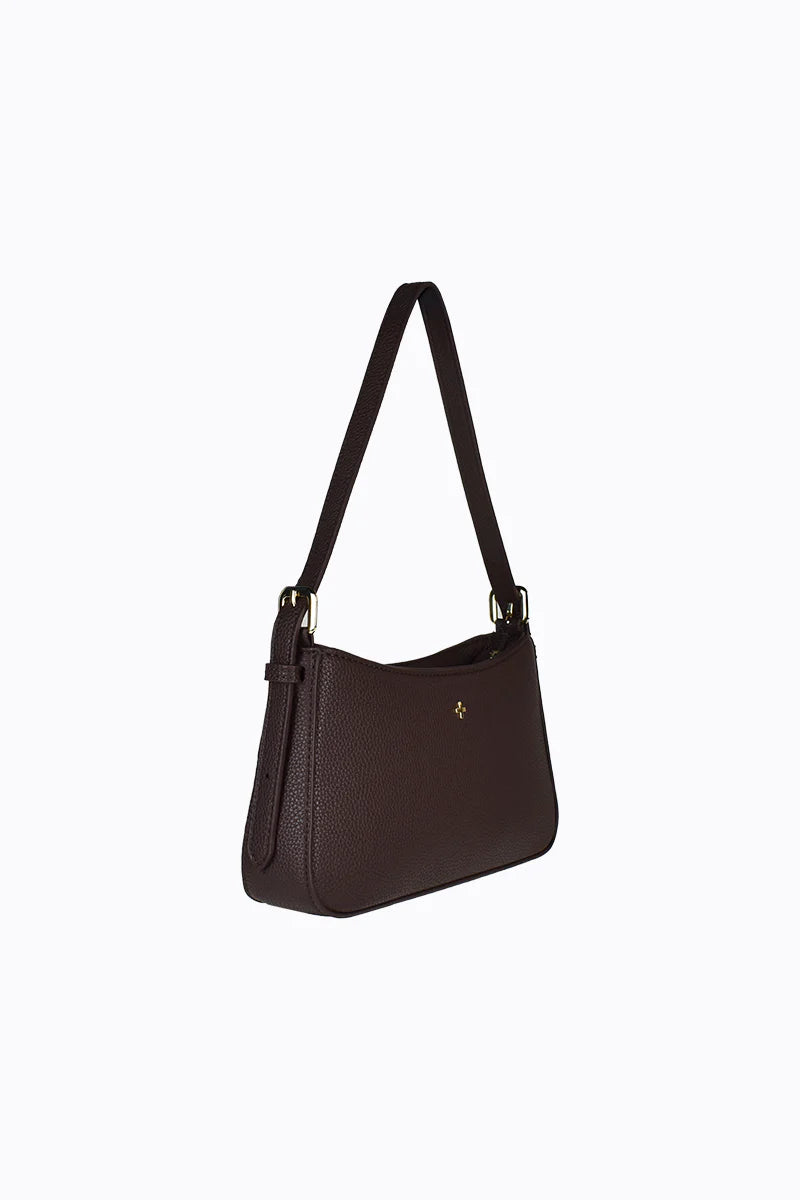 Lilu Shoulder Bag Chocolate Pebble