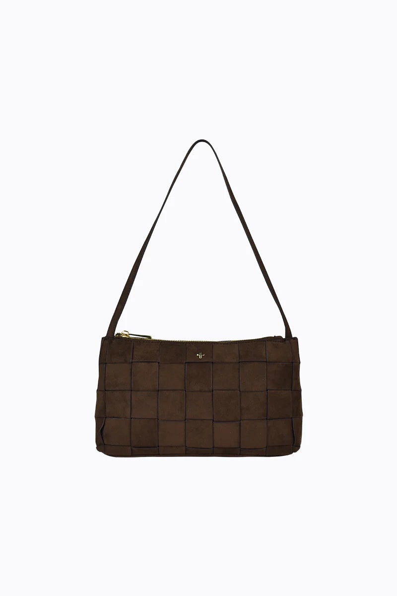 Portia Woven Shoulder Bag