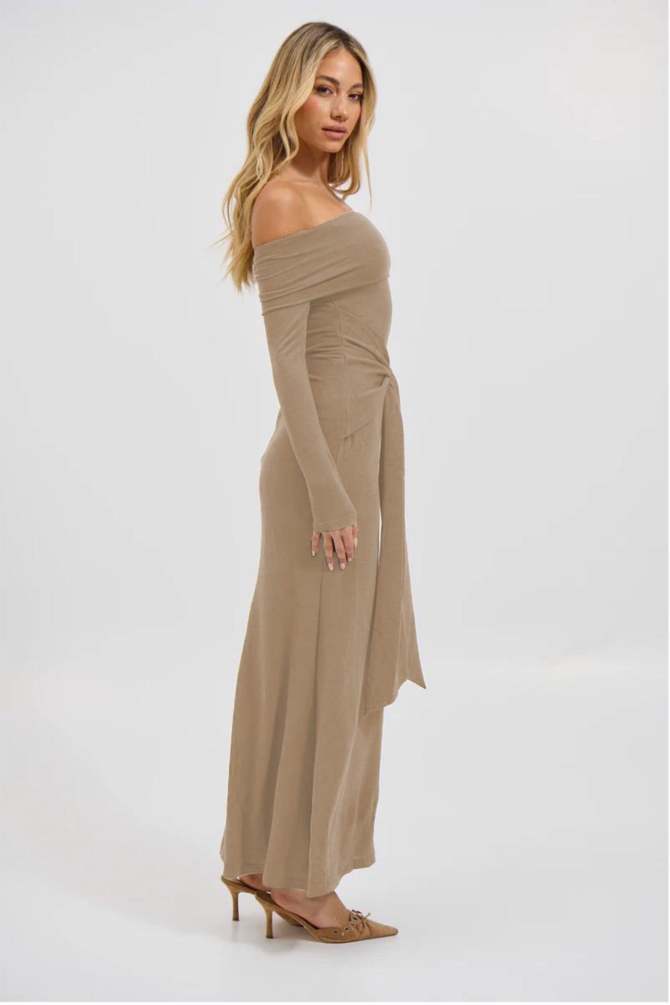 Waiora Maxi Dress Sand
