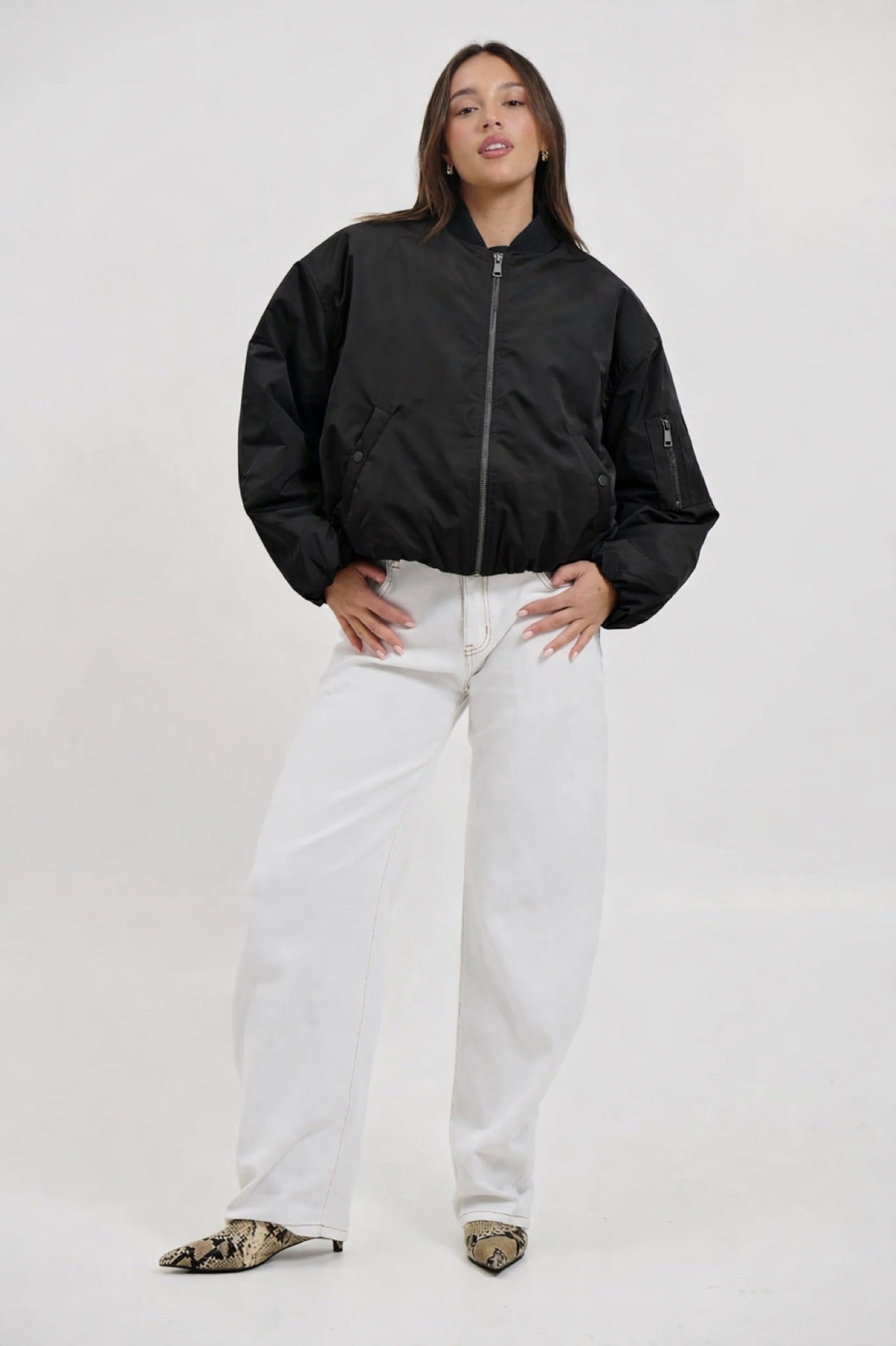 Dua Bomber Jacket Black