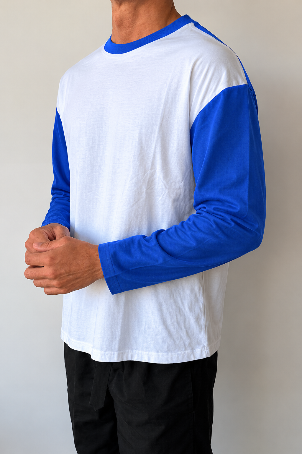 Raglan Long Sleeve Blue