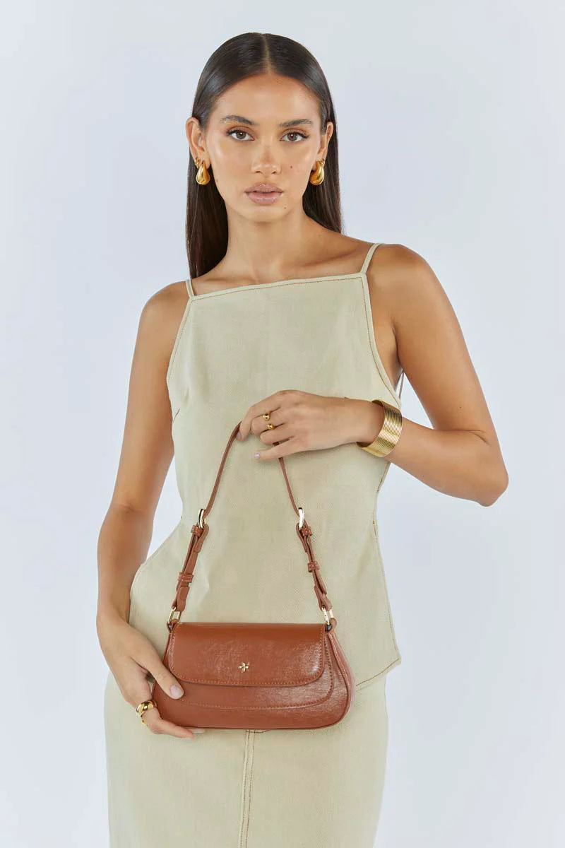 Nikki Shoulder Bag Tan