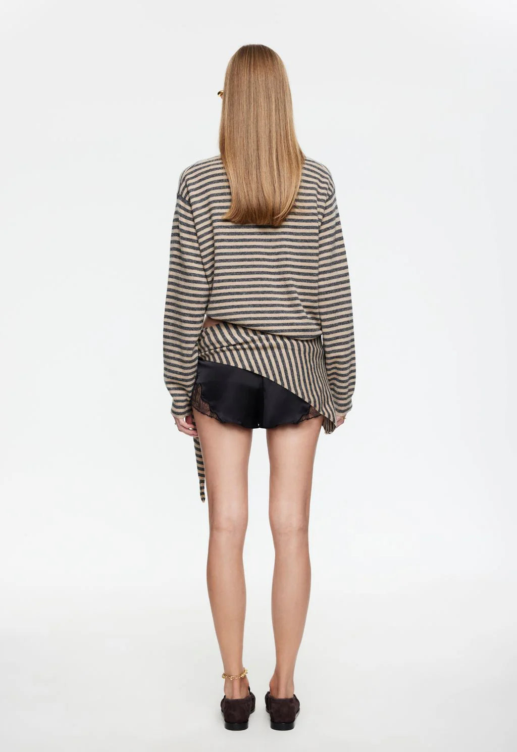 Olsen Knit Slate Stripe