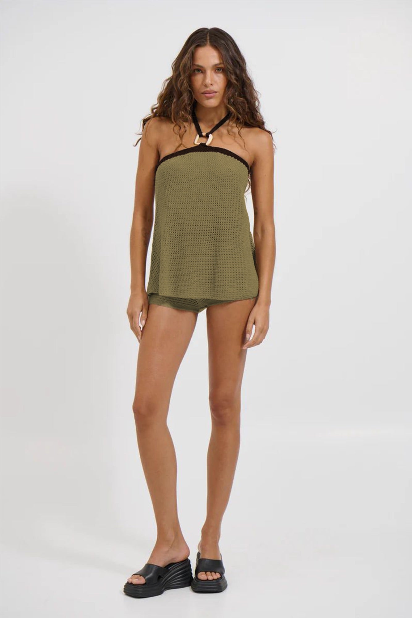 Melody Top Khaki