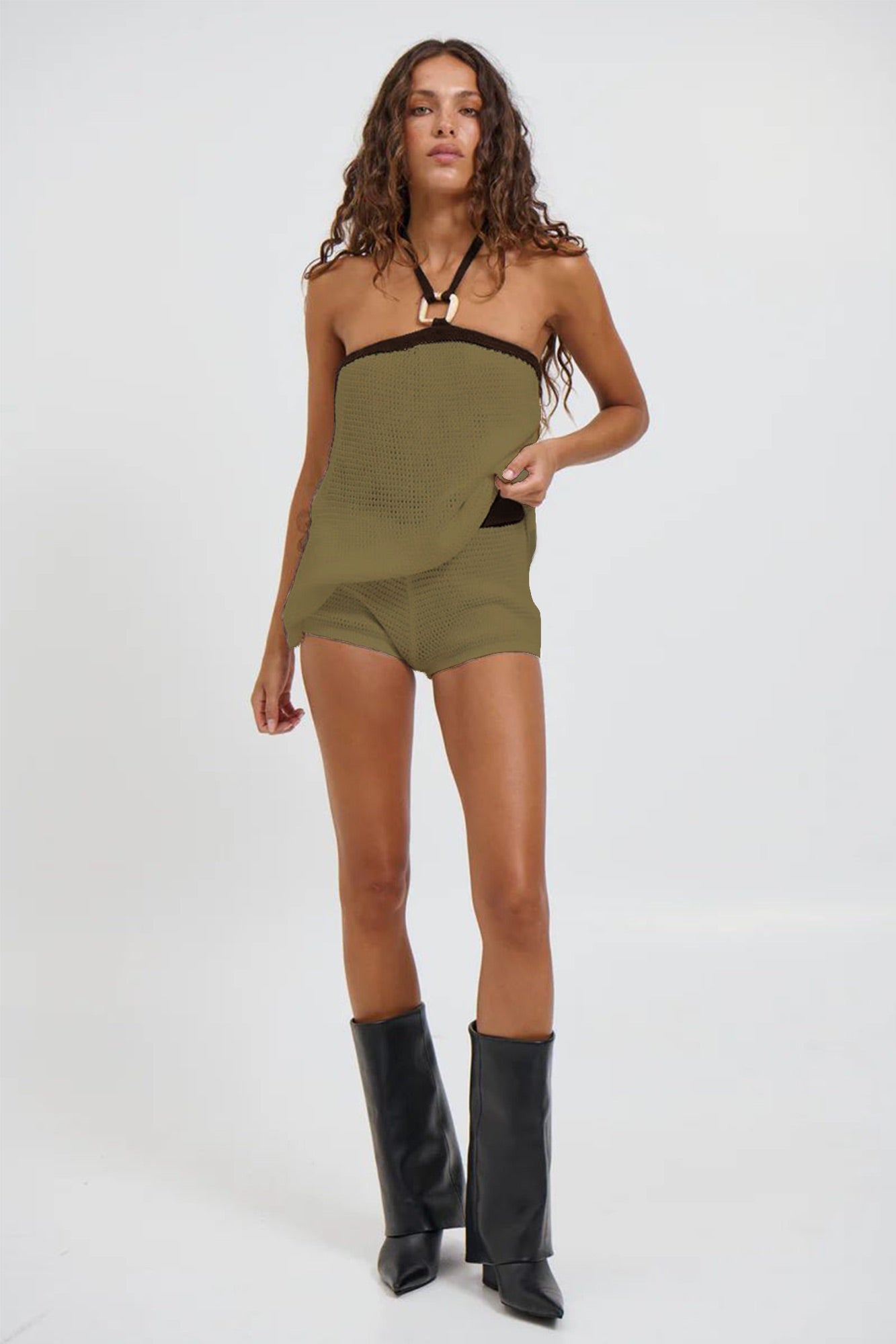 Melody Top Khaki