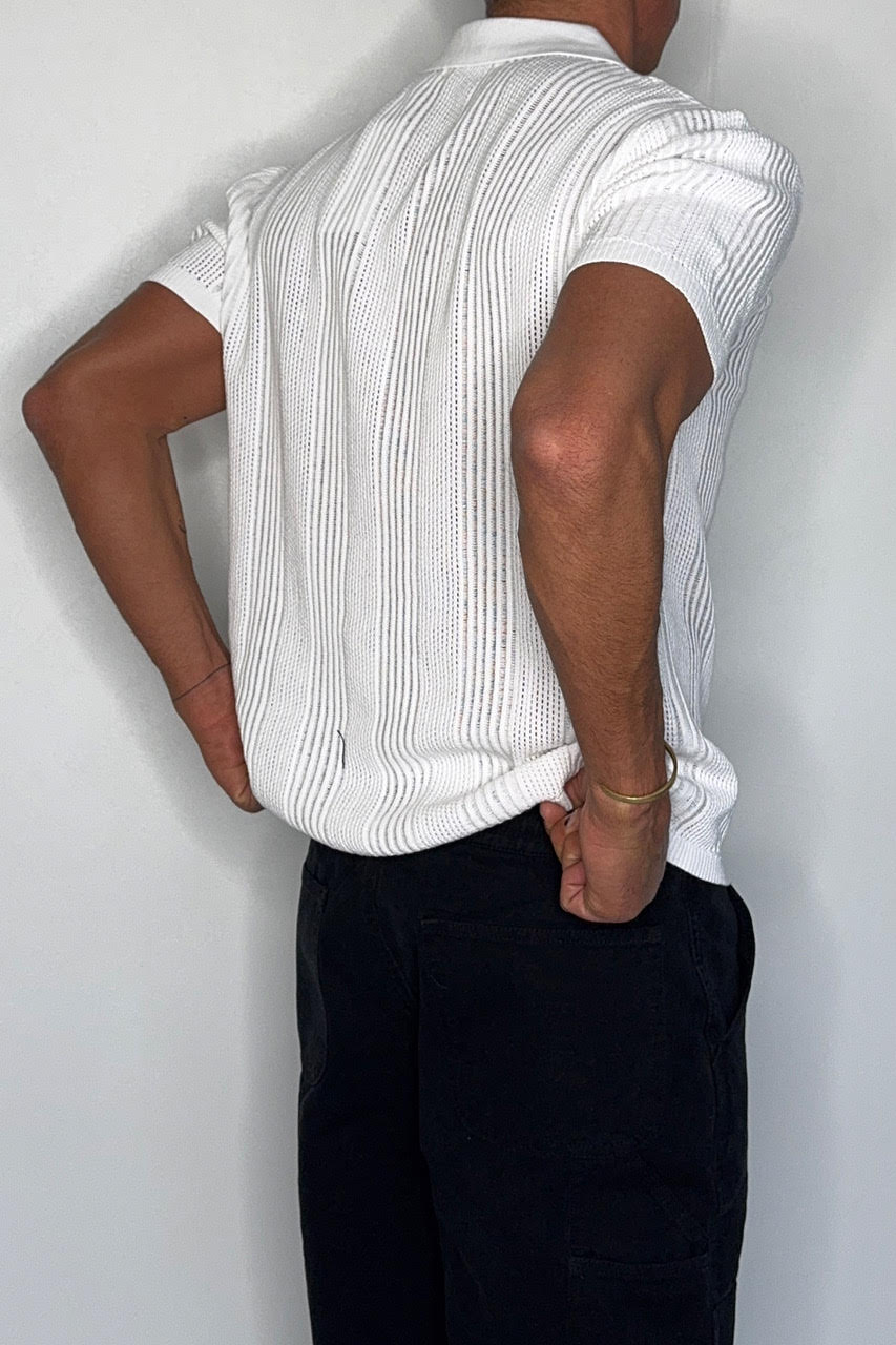 NTH Relaxed Polo White