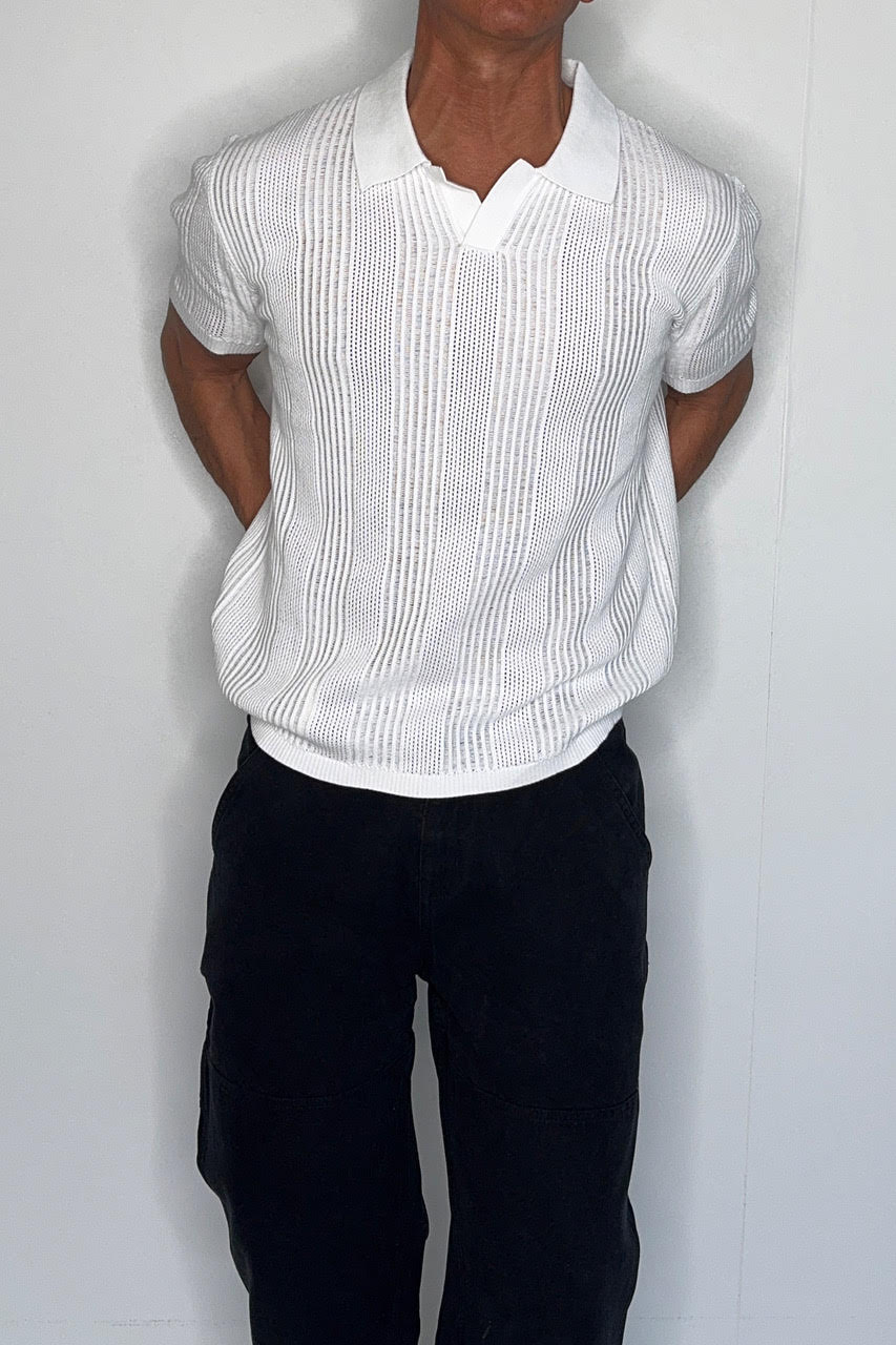 NTH Relaxed Polo White
