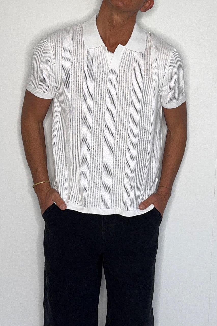 NTH Relaxed Polo White