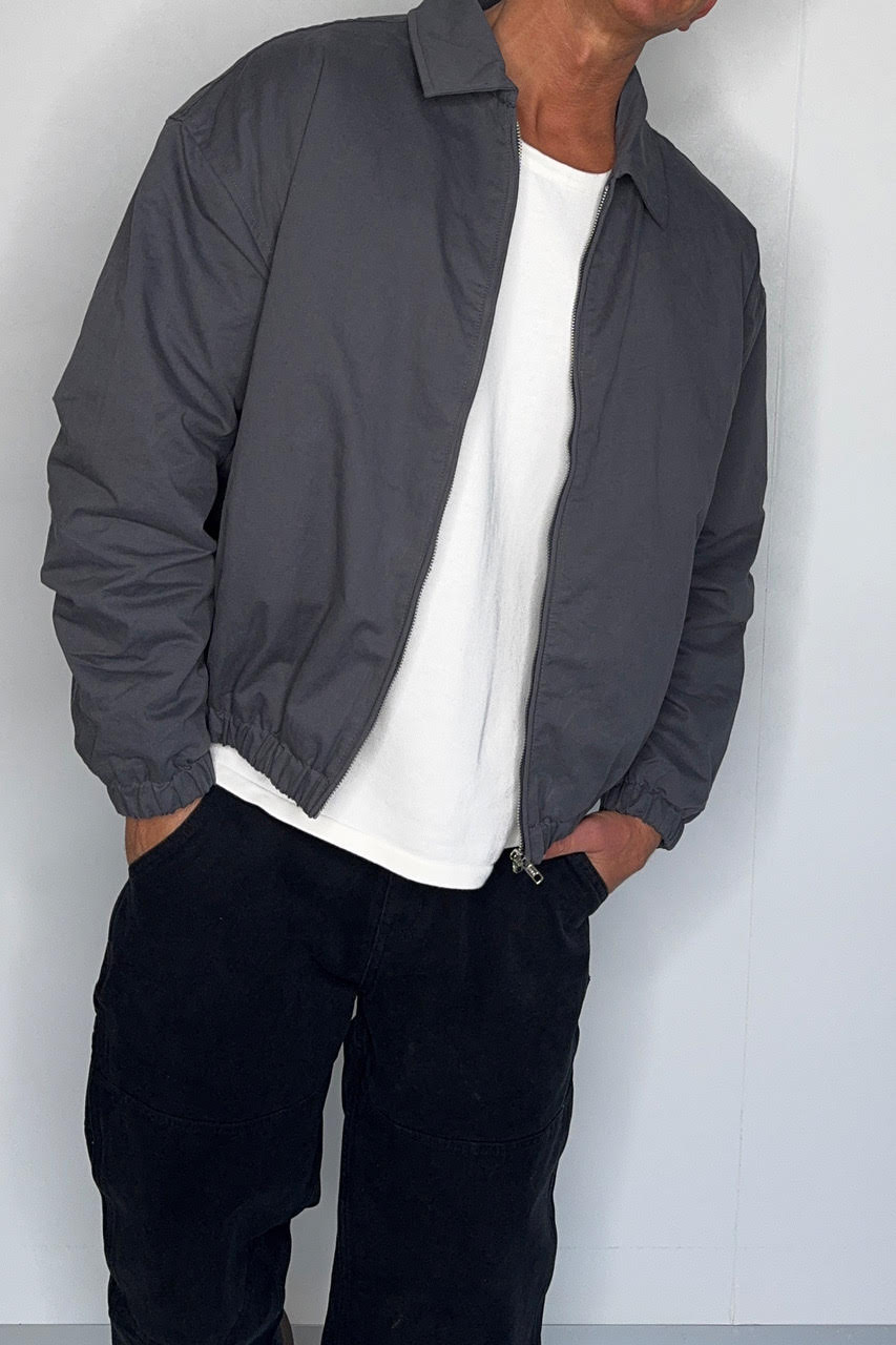 Arik Washed Bomber Stone