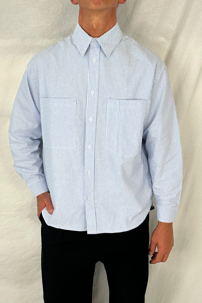 NTH Shirt Stripe Blue