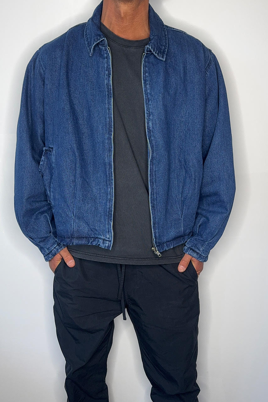 Denim Drop Shoulder Indigo