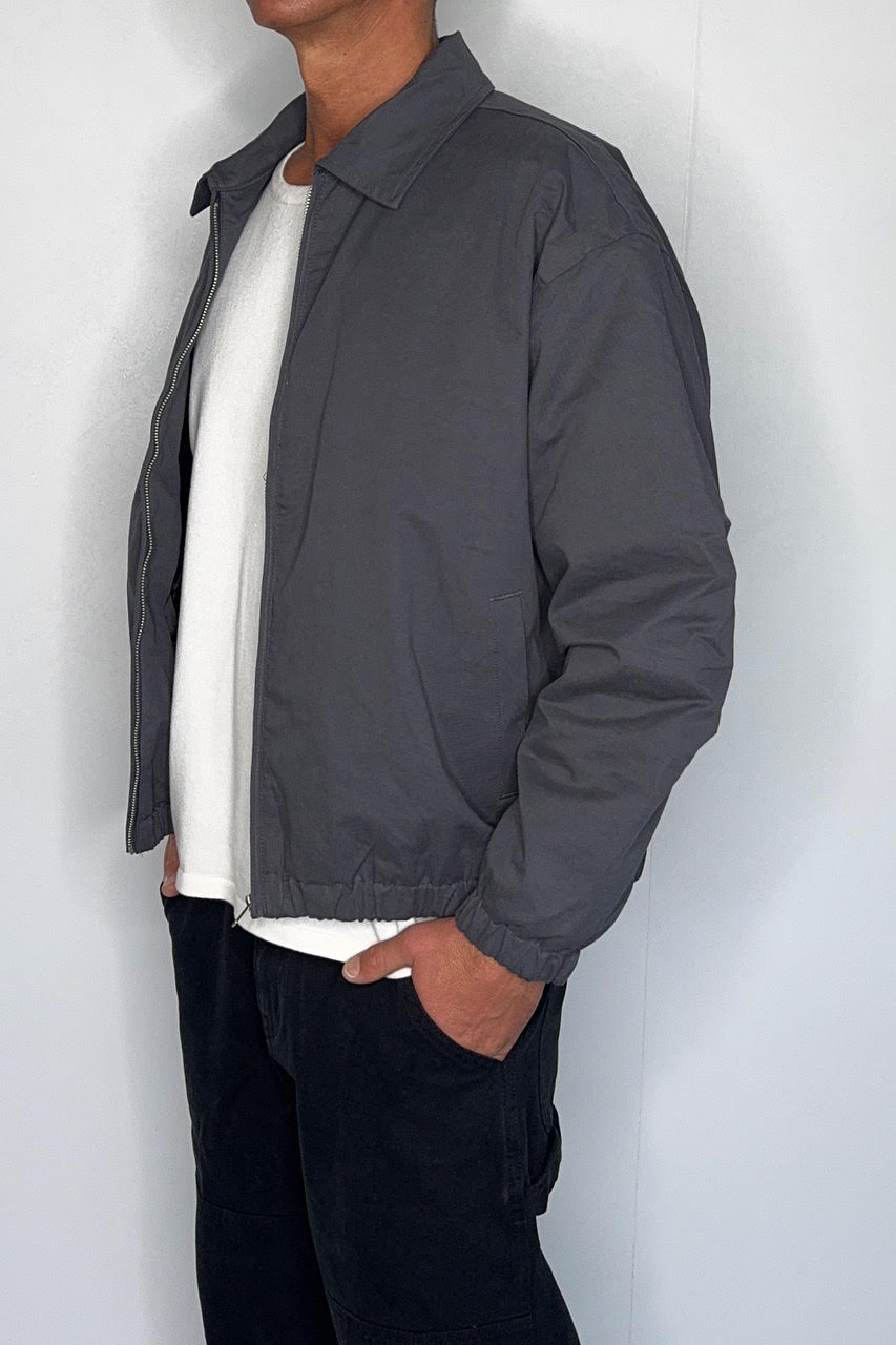 Arik Washed Bomber Stone