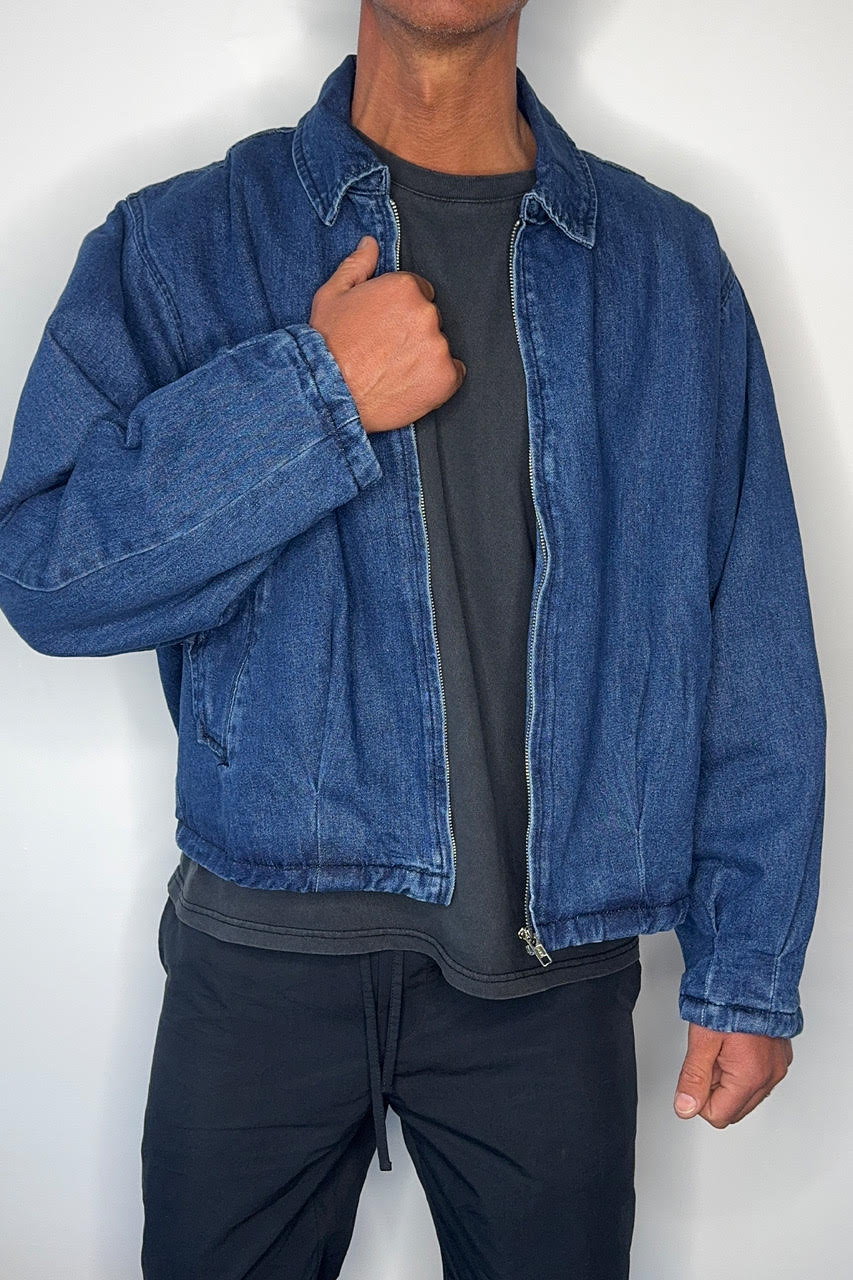 Denim Drop Shoulder Indigo