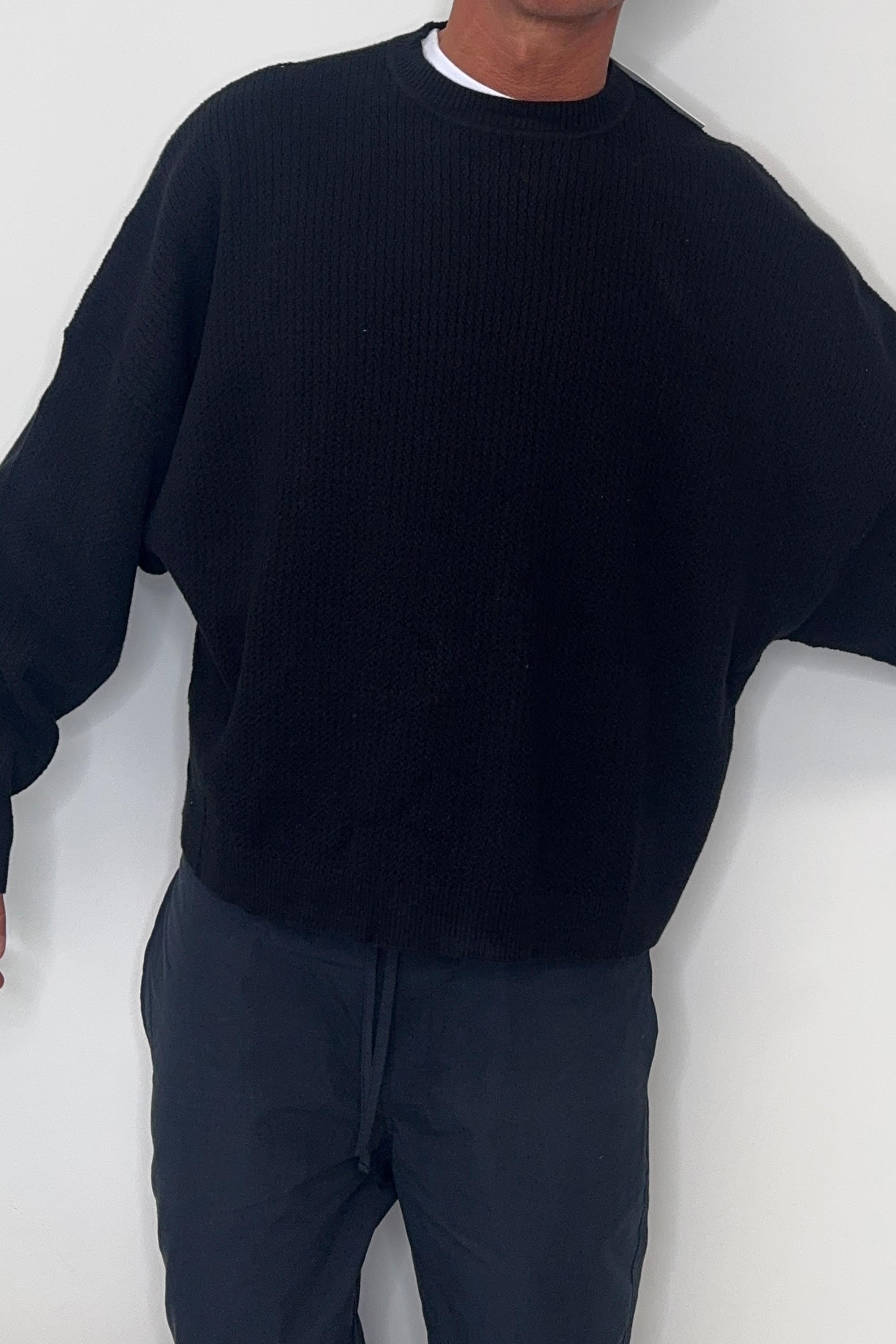 NTH Long Sleeve Knit Black