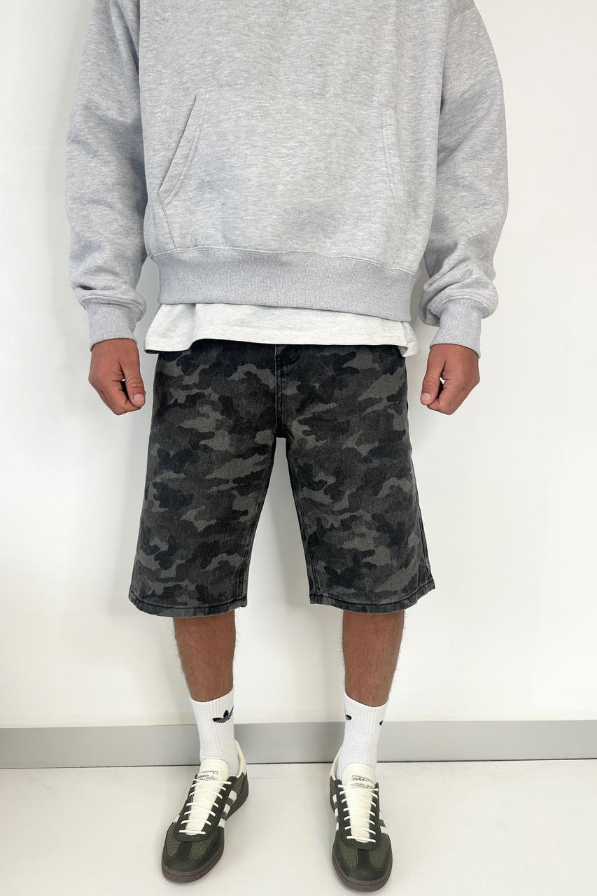 Camo Baggy Short Khaki