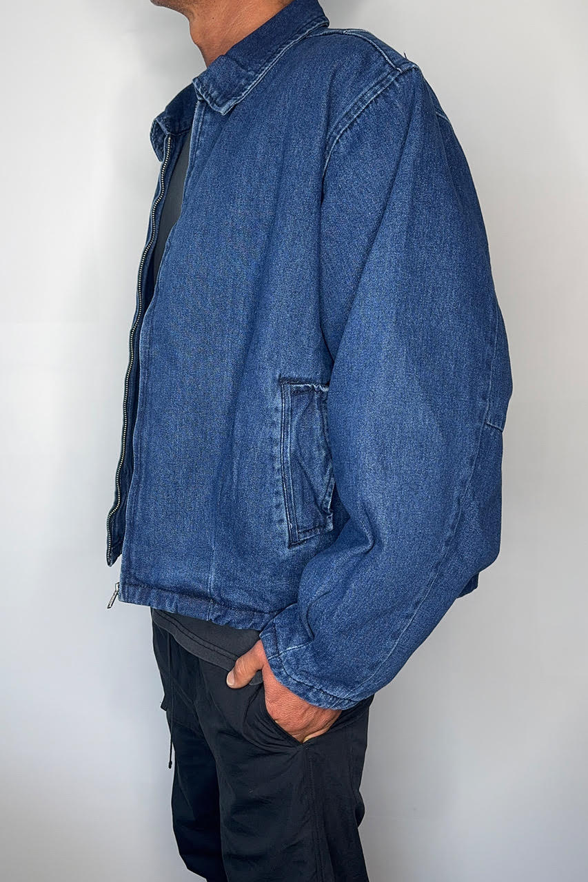 Denim Drop Shoulder Indigo