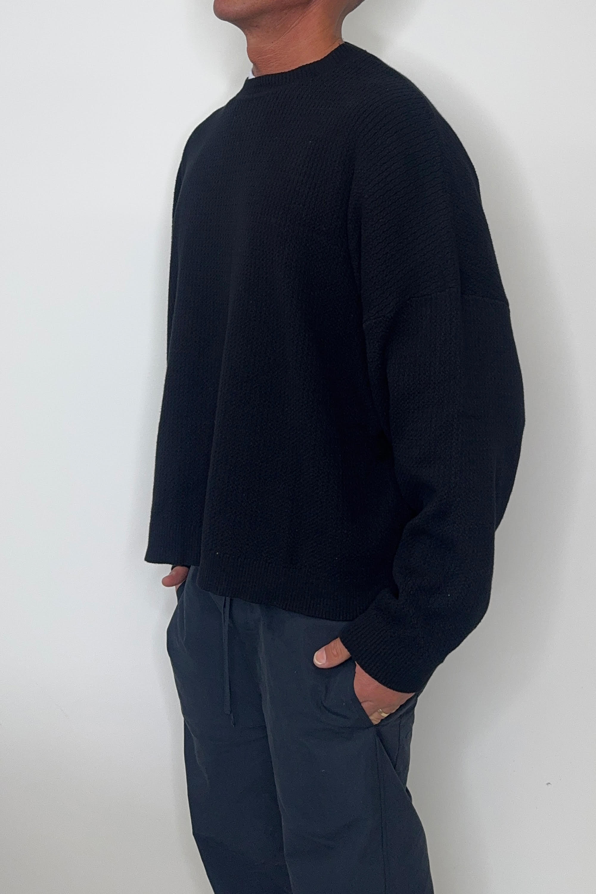NTH Long Sleeve Knit Black