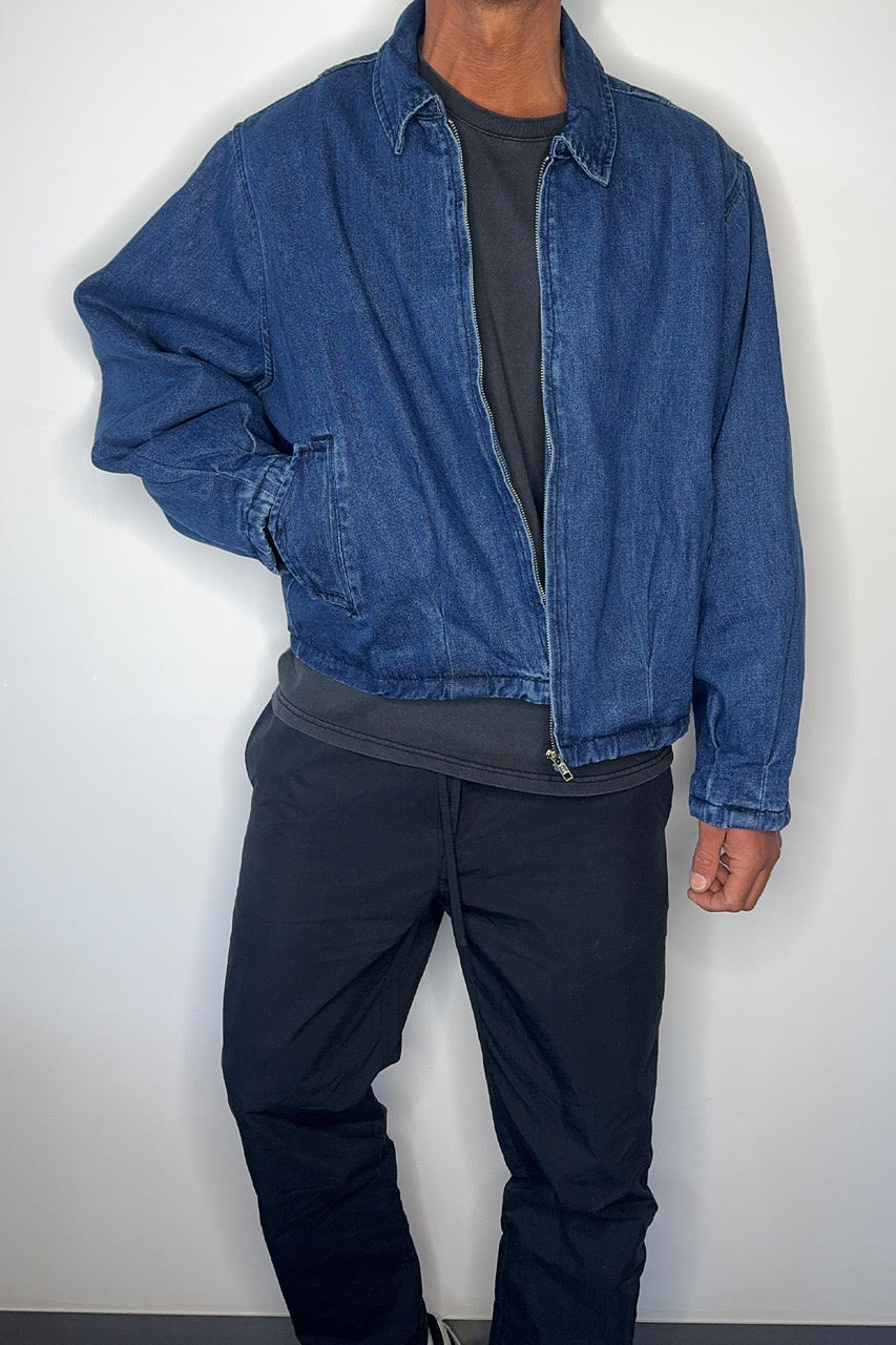 Denim Drop Shoulder Indigo